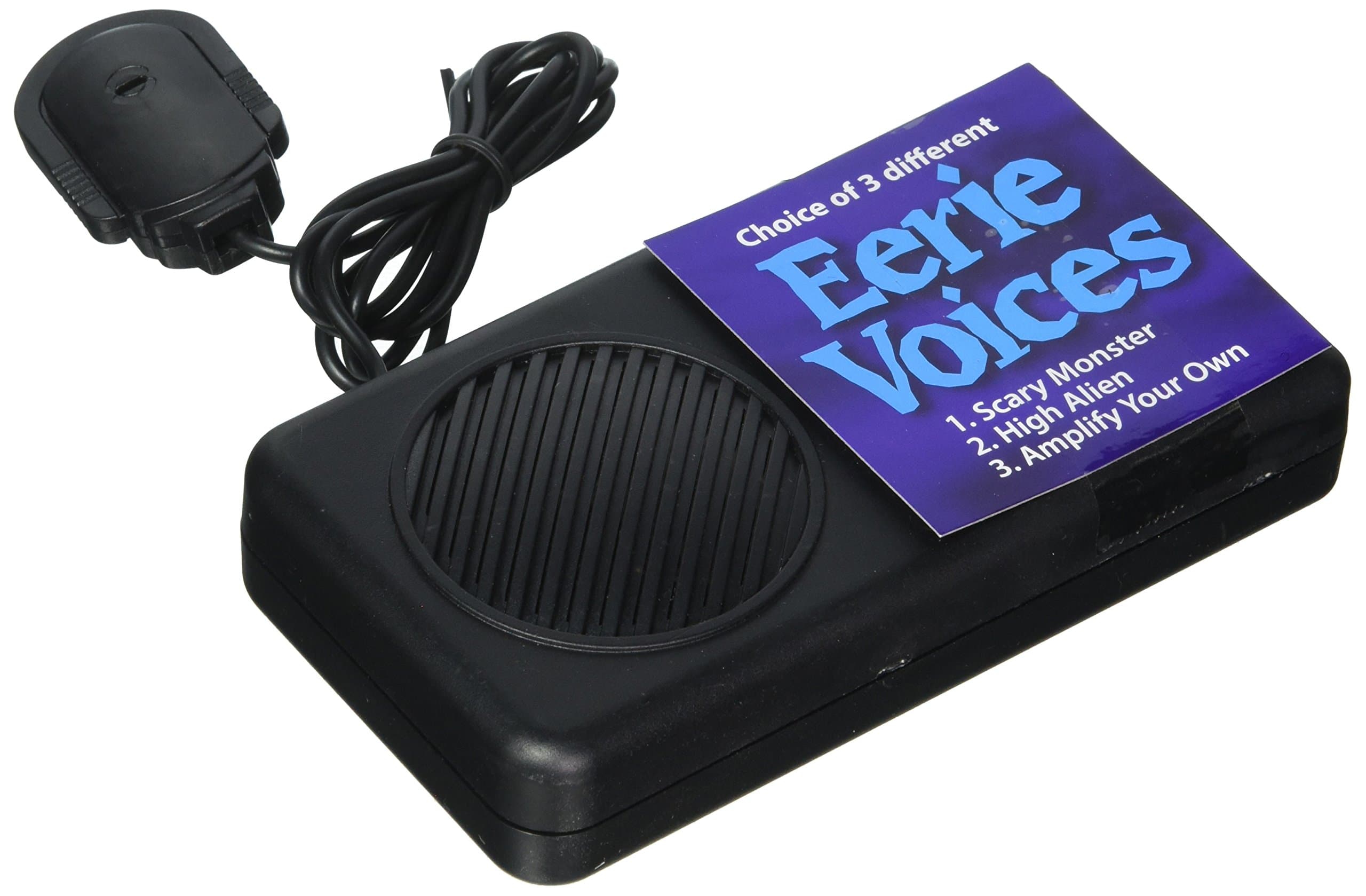 Fun World Adult Alien Monster Voice Changer Accessory, Black, One Size