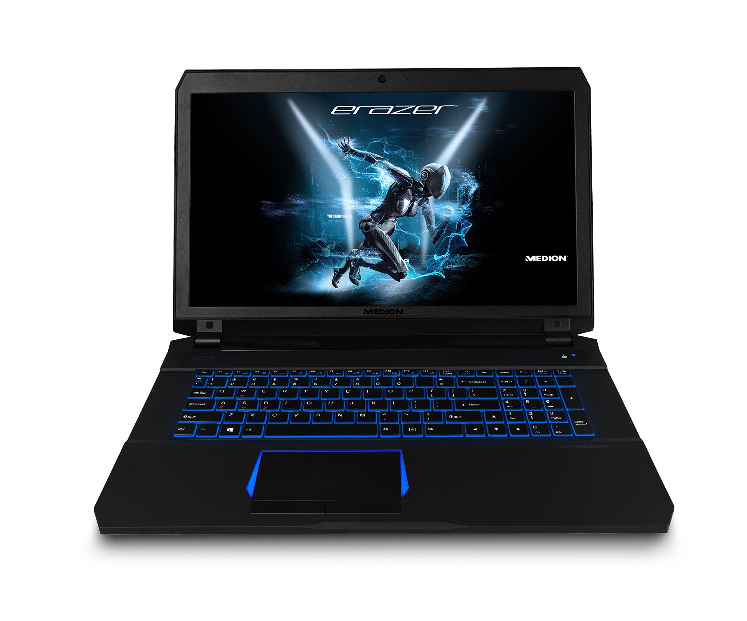 Medion ERAZER X7853 17.3-Inch Full HD Display Gaming Desktop - (Black) (Intel Core i7-7820HK 2.9 GHz Processor, 16 GB RAM, 2 TB HDD, 16 GB GDDR5 NVIDIA GeForce GTX 1070, Windows 10 Home)