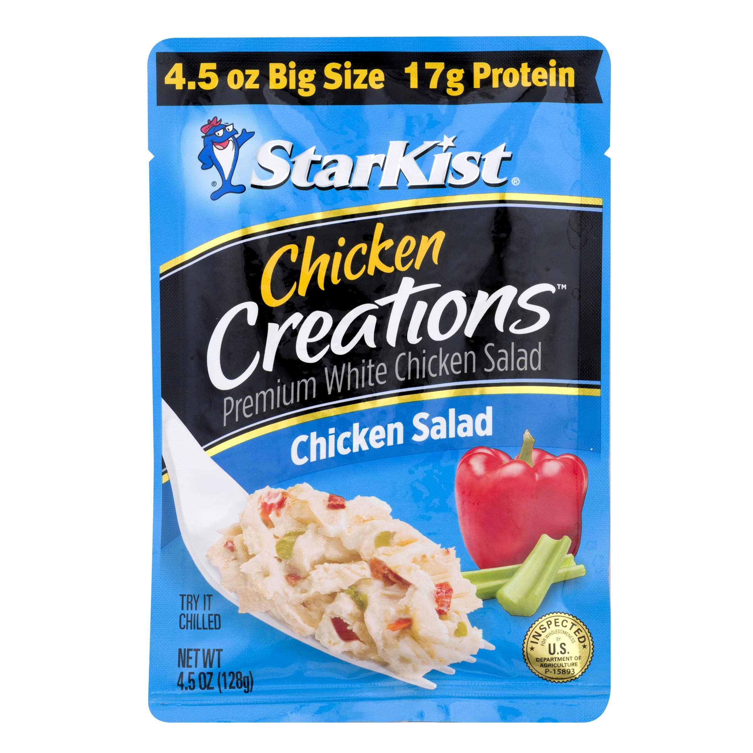 StarKist Chicken Creations Chicken Salad, Single Serve Pouch, 4.5 oz