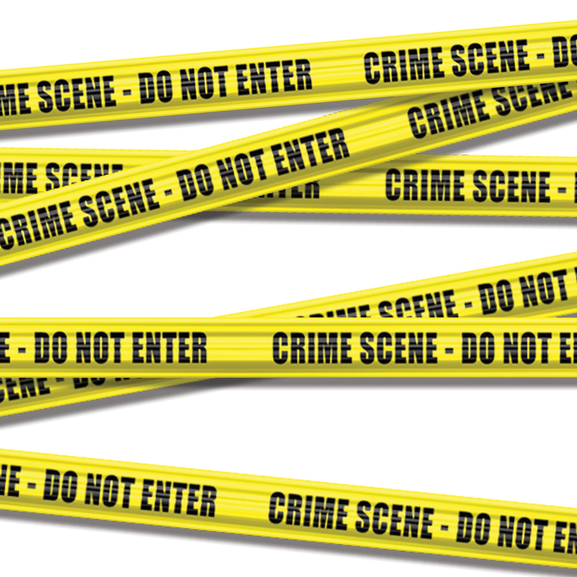 Panda Loco [3 METERS] Crime Scene CSI Non-Adhesive Barrier Tape | Novelty Jokes & Gag Movie Drama Prop