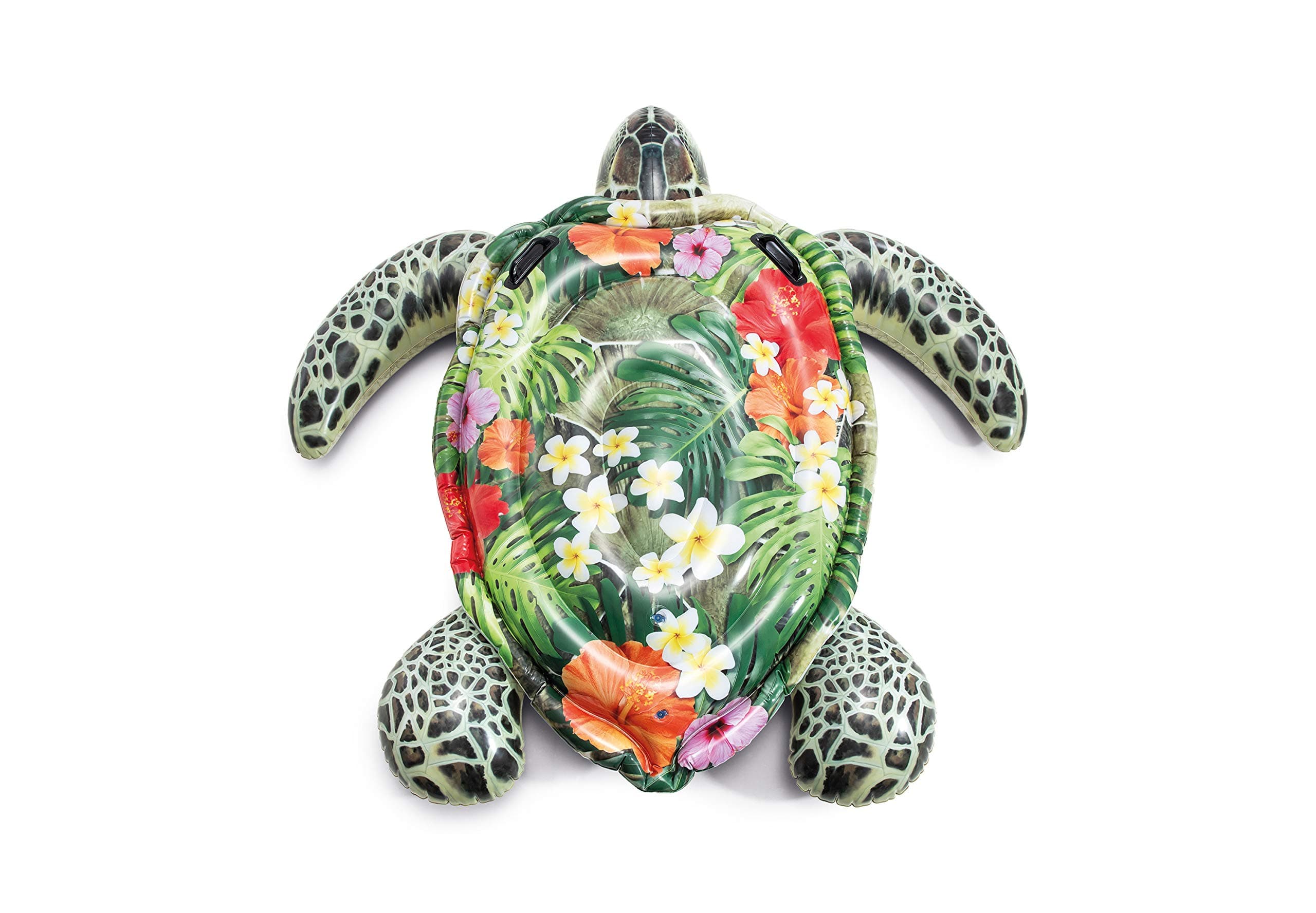 IntexRealistic Print Sea Turtle Inflatable, 75" X 67", for Ages 3+