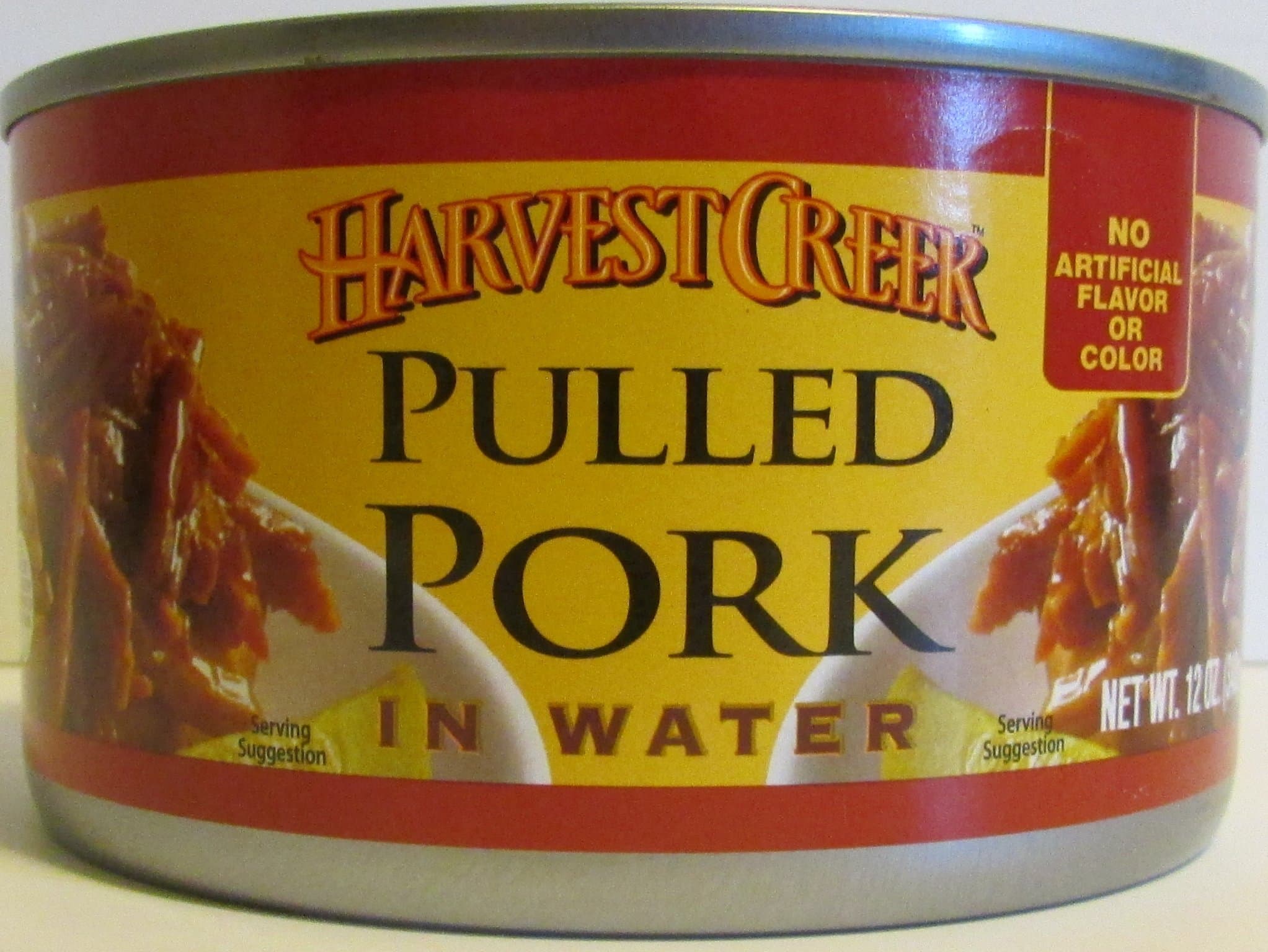 Harvest Creek All Natural Canned Meat Pulled Pork 12 Ounce's