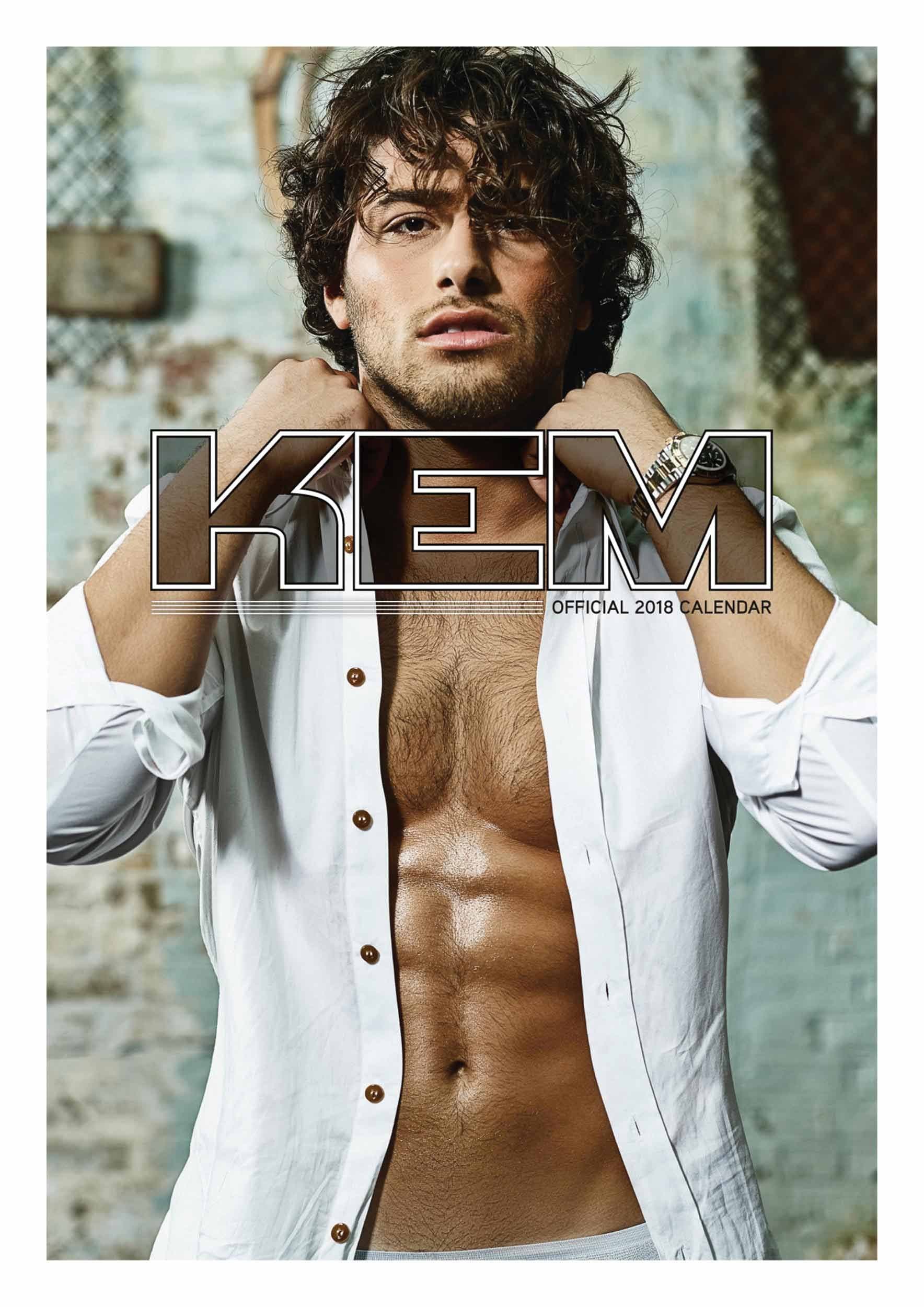Kem Cetinay (Love Island) Official 2018 Calendar - A3 Poster Format Calendar – Wall Calendar, 9 Oct. 2017