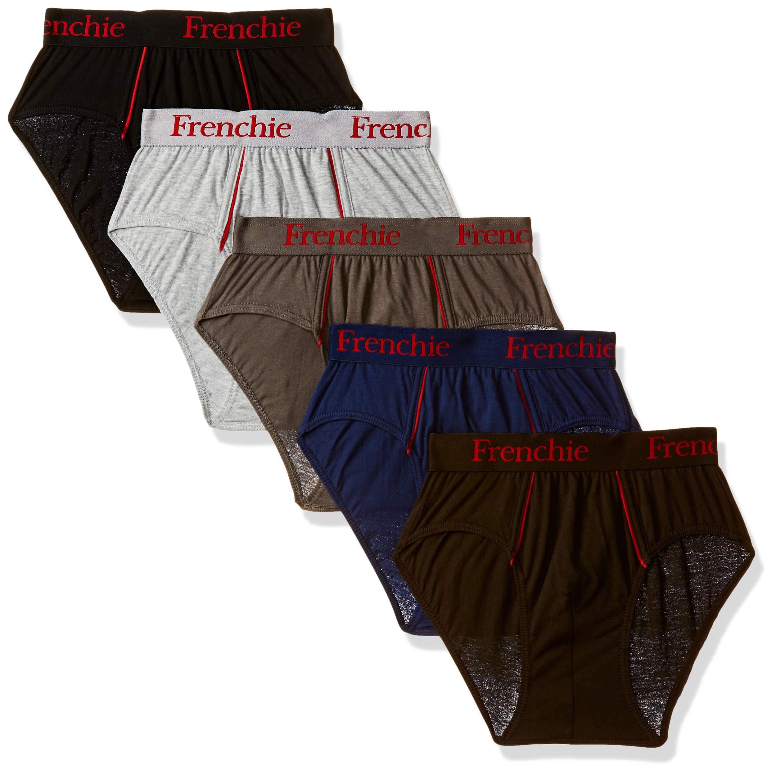 Frenchie Men's Plain Brief (Pack of 5)