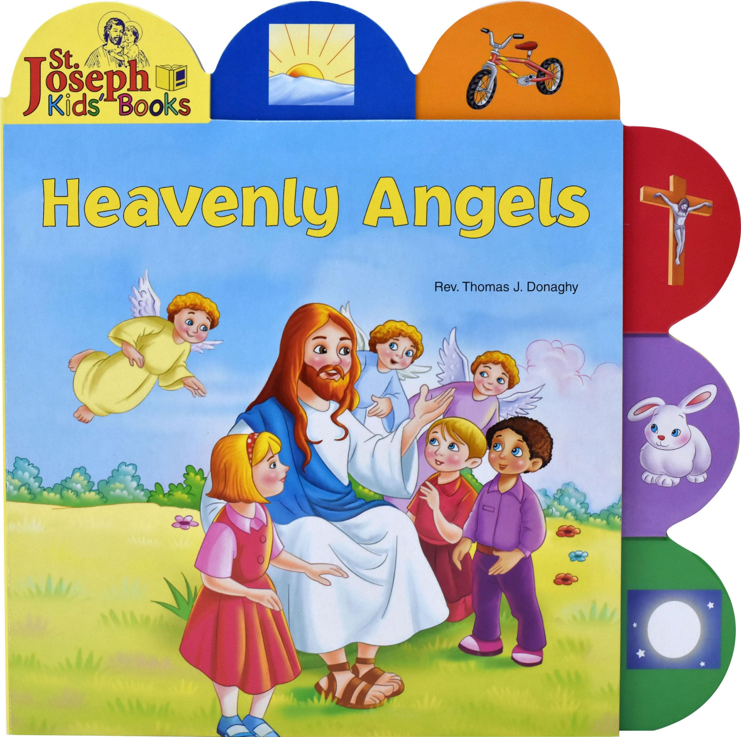 Heavenly Angels (St. Joseph Tab Book) Hardcover – Illustrated, January 1, 2015