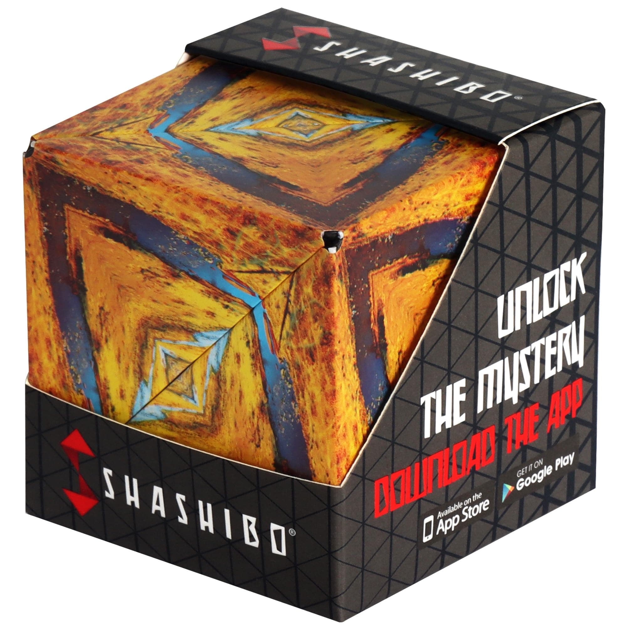 Shape Shifting Box - Award-Winning STEM Fidget Toy with Ultra Strong Magnets - Puzzle Cube Transforms Into 100+ Shapes, Perfect Sensory Gift for Kids, Teens, and Adults (Savannah)