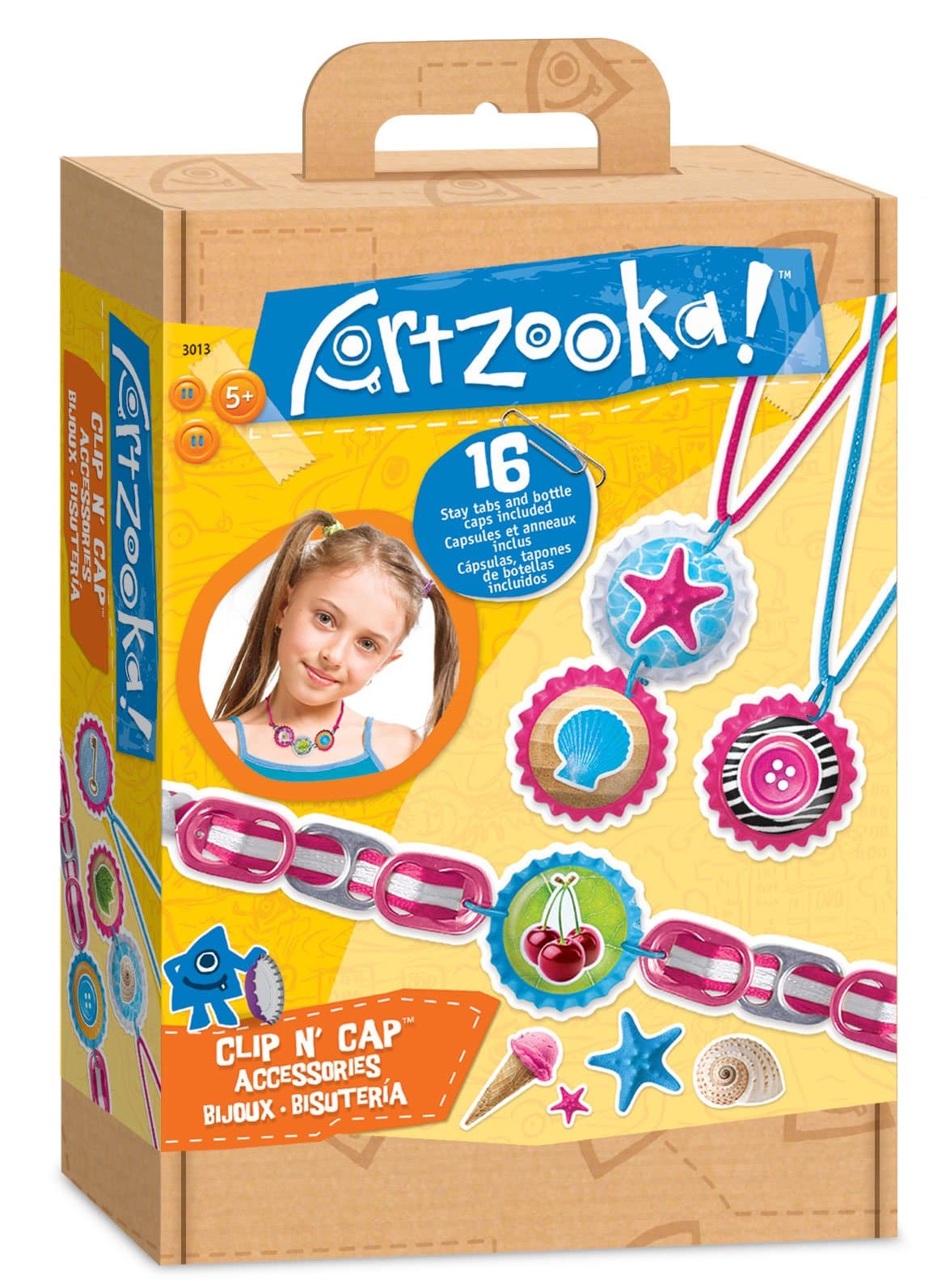 Artzooka Cap and Clip Accessories