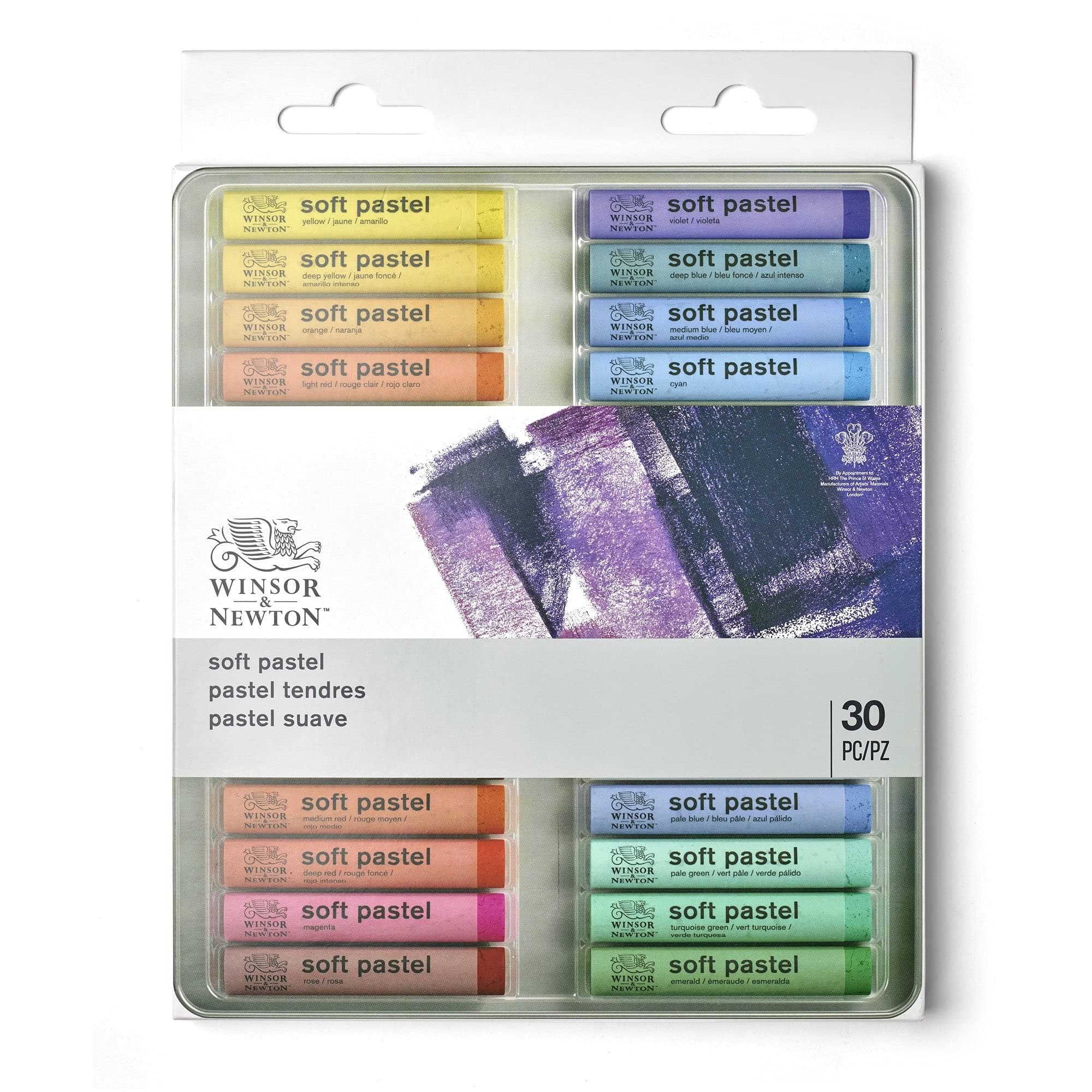 Winsor & Newton Professional Soft Pastels, Set of 30