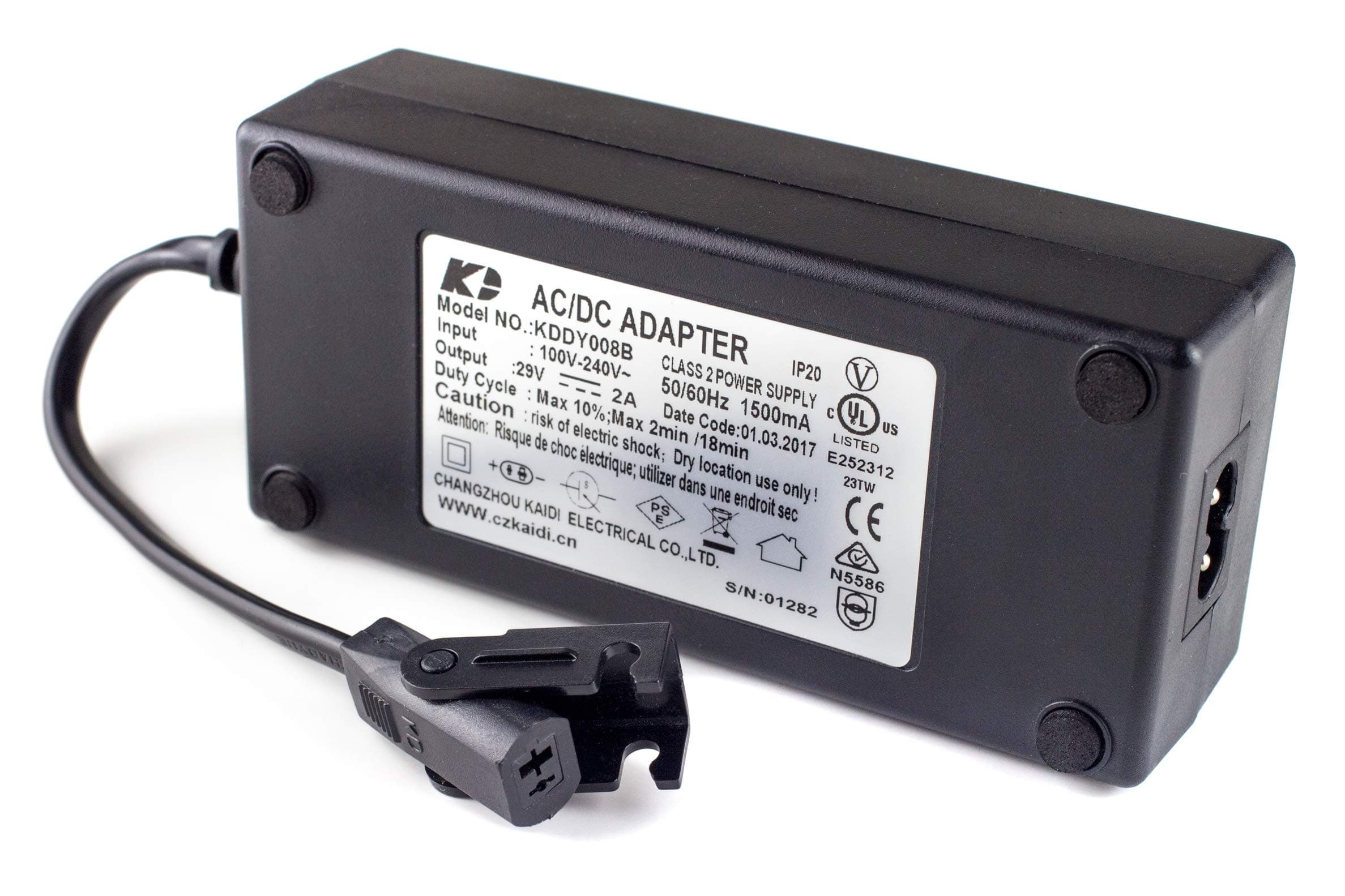 Kaidi Power Supply Adapter Transformer 29V 2A Electric Replacement Power Recliner Sofas or Lift Chair