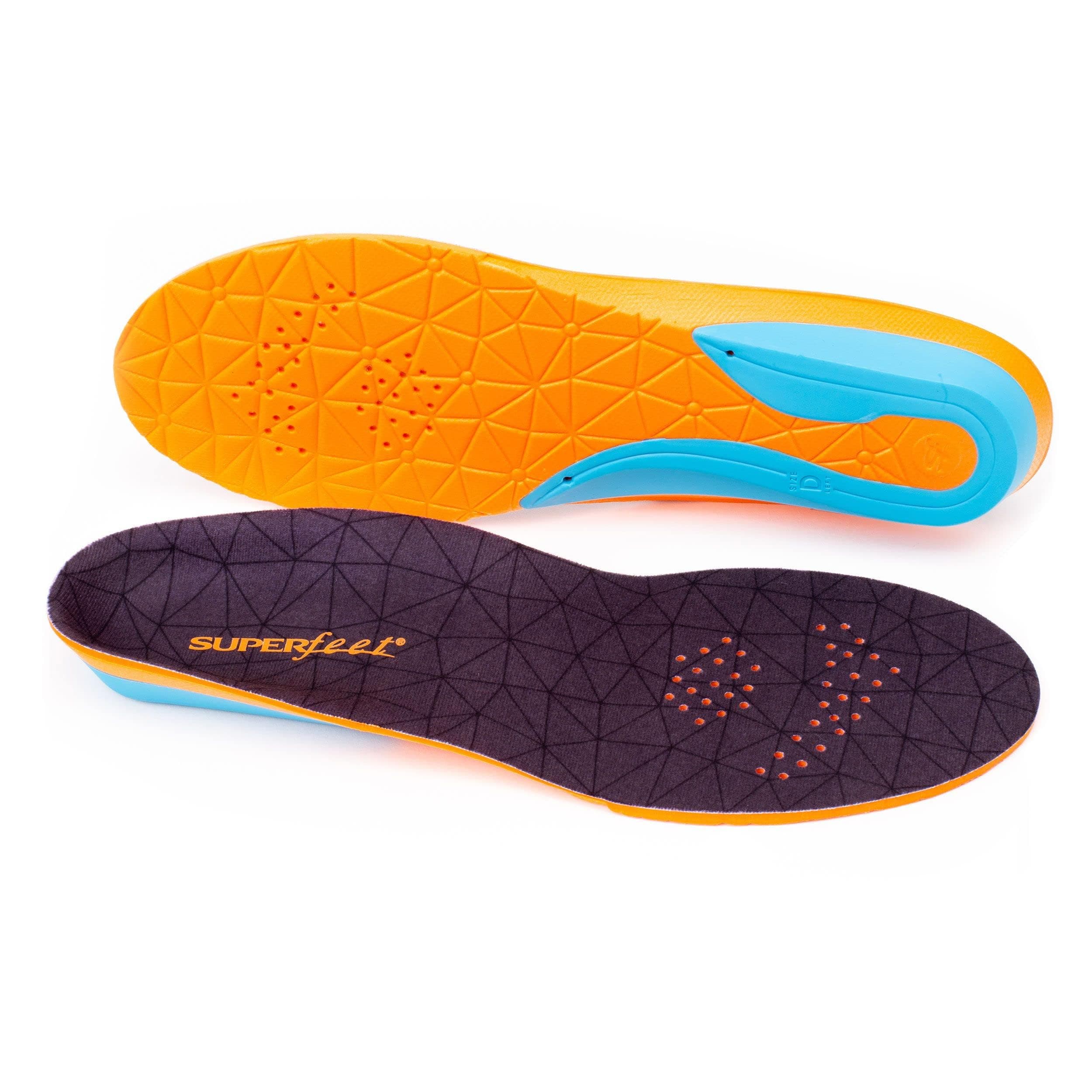 Superfeet - All-Purpose Cushion Insoles - Trim-To-Fit Foam Inserts - Medium Arch Support for Workout Shoes