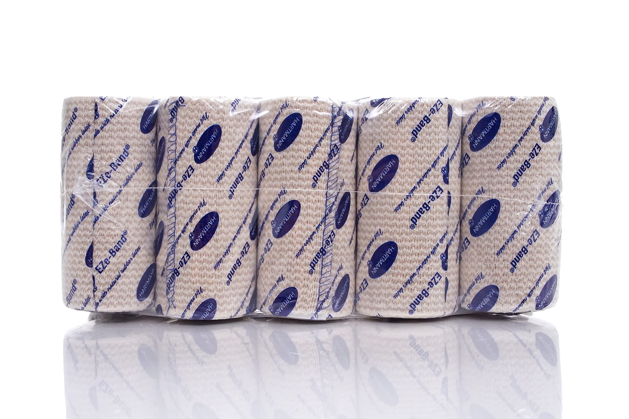 59140000 Bandage Eze-Band Elastic LF Velcro Reusable 4 x5-1/2yd 10 Per Box Part No. 59140000 by- Hartmann USA