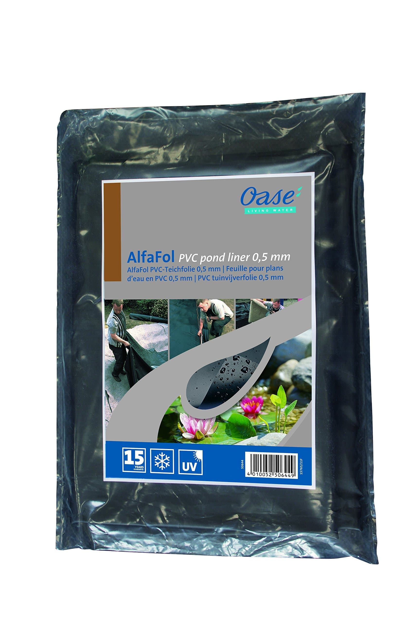 OaseAlfafol Pre Packed 0.5 mm 4 x 5 m Black