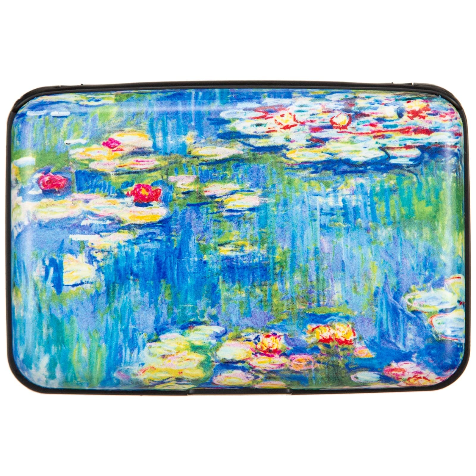 Credit Card Holder Small RFID Blocking Metal Slim Mini Aluminum Hard Case for Women Men