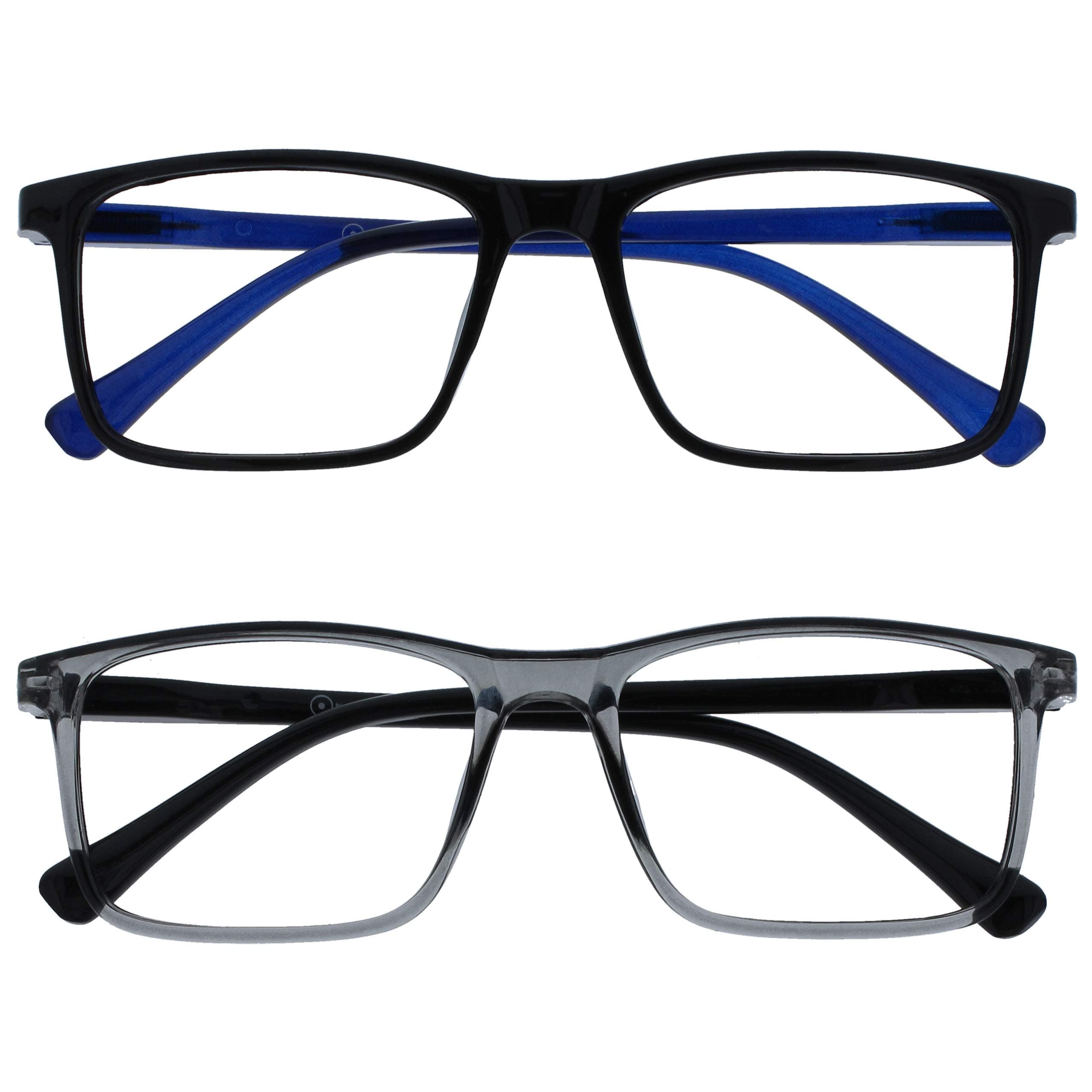 OPULIZE Modern Rectangular Reading Glasses