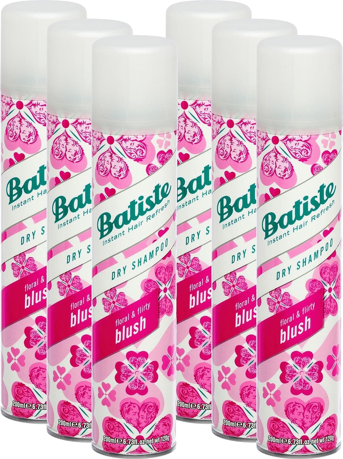 Batiste Dry Shampoo Blush 200ml (PACK OF 6)