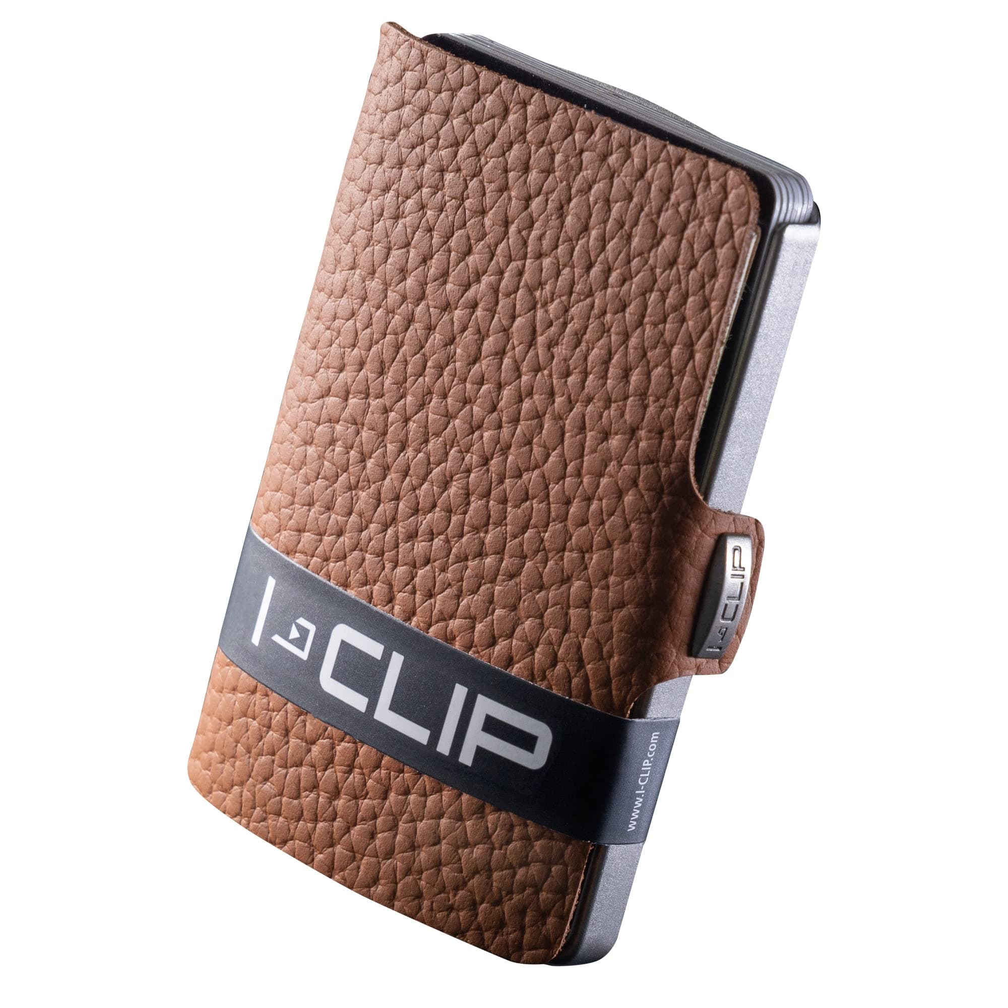 I-CLIP Original Mini Wallet with Moneyclip - Slim Wallet - Leather Wallet - Premium Wallet - Cardholder