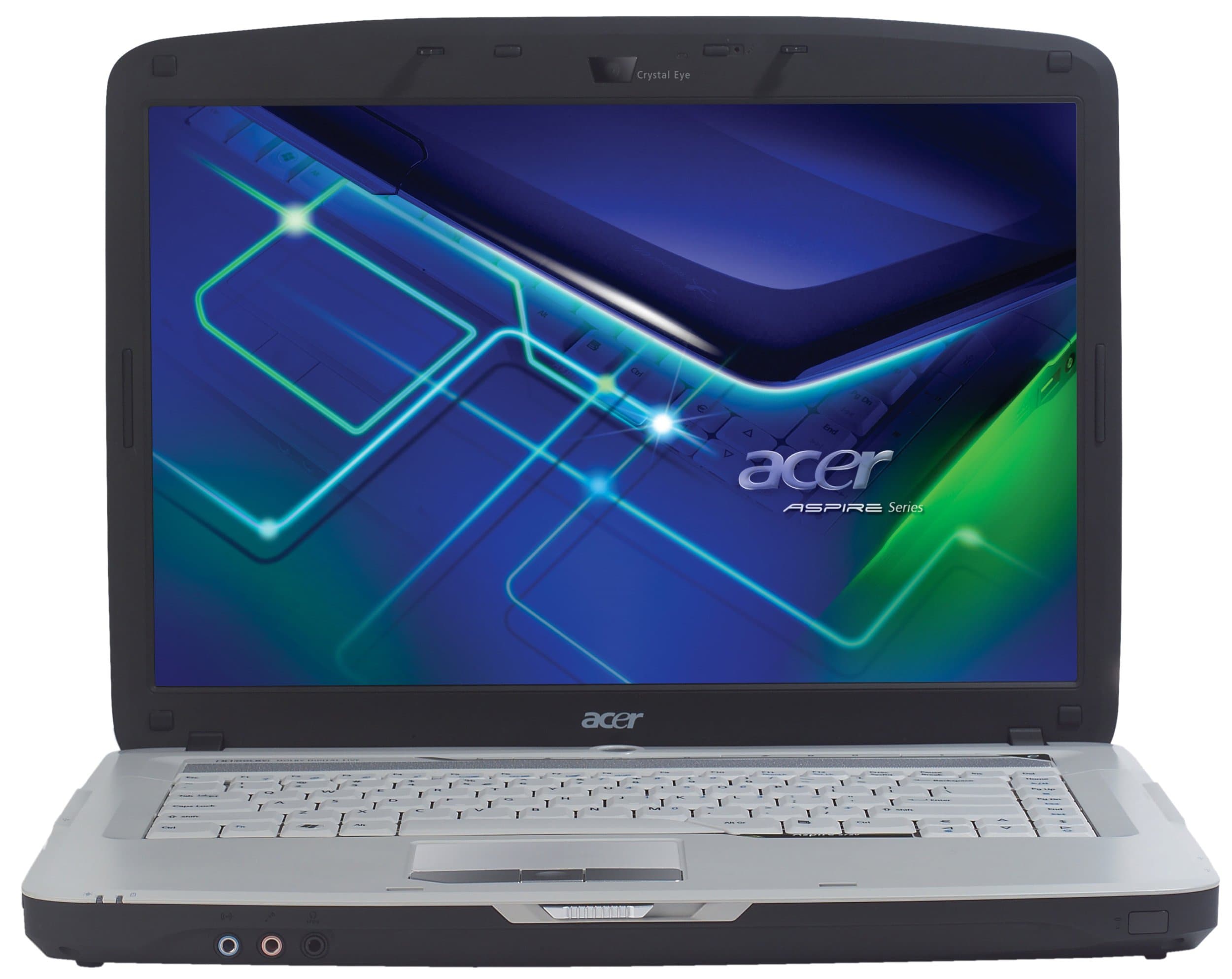 acerAspire AS5720, Intel Centrino Duo T7300, 15.4" TFT with Acer CrystalBrite screen, 2048MB Memory, 160GB Hard Disk Drive, DVD Super-Multi, Shared graphics, WiFi, 5 in 1 Card Reader, Acer CrystalEye integrated webcam, Windows Vista Premium