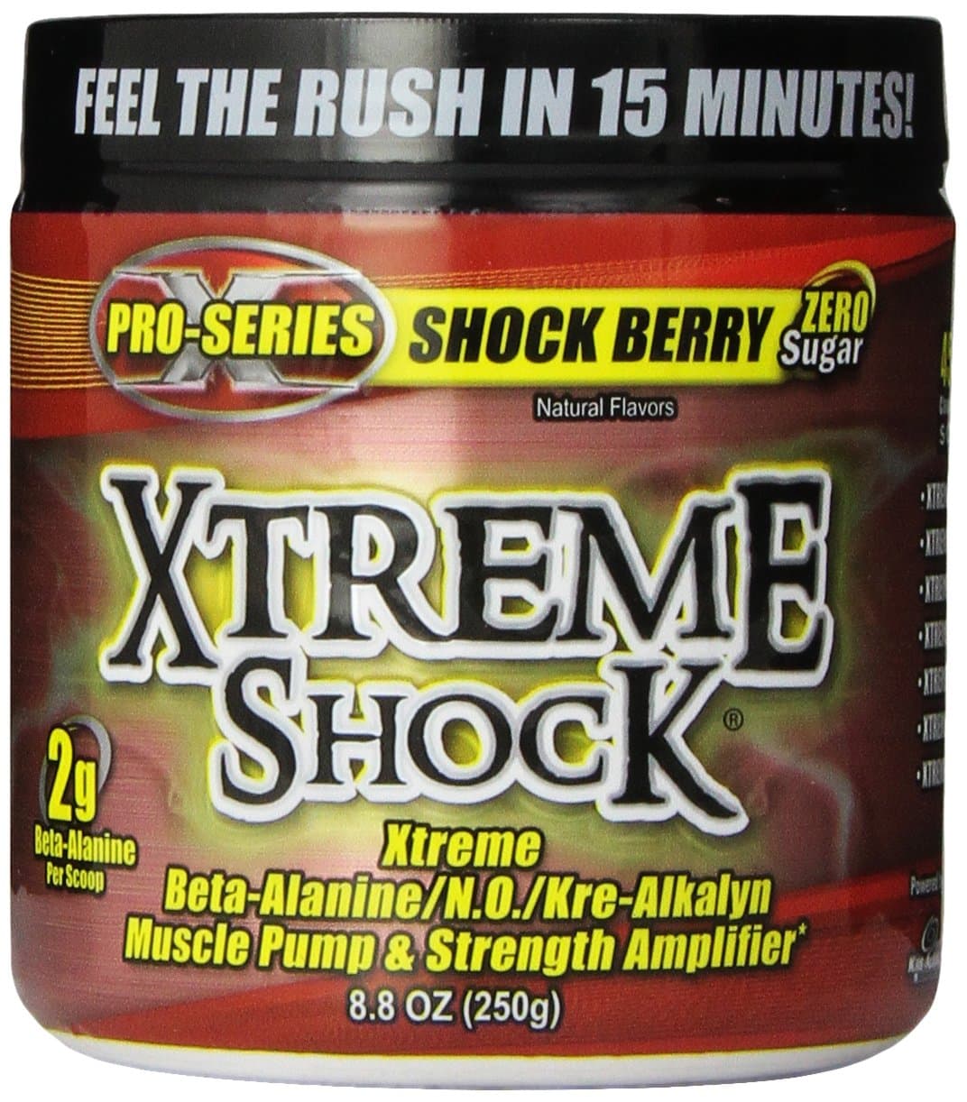 XTREME SHOCK BERRY 45/SRV, 8.8oz