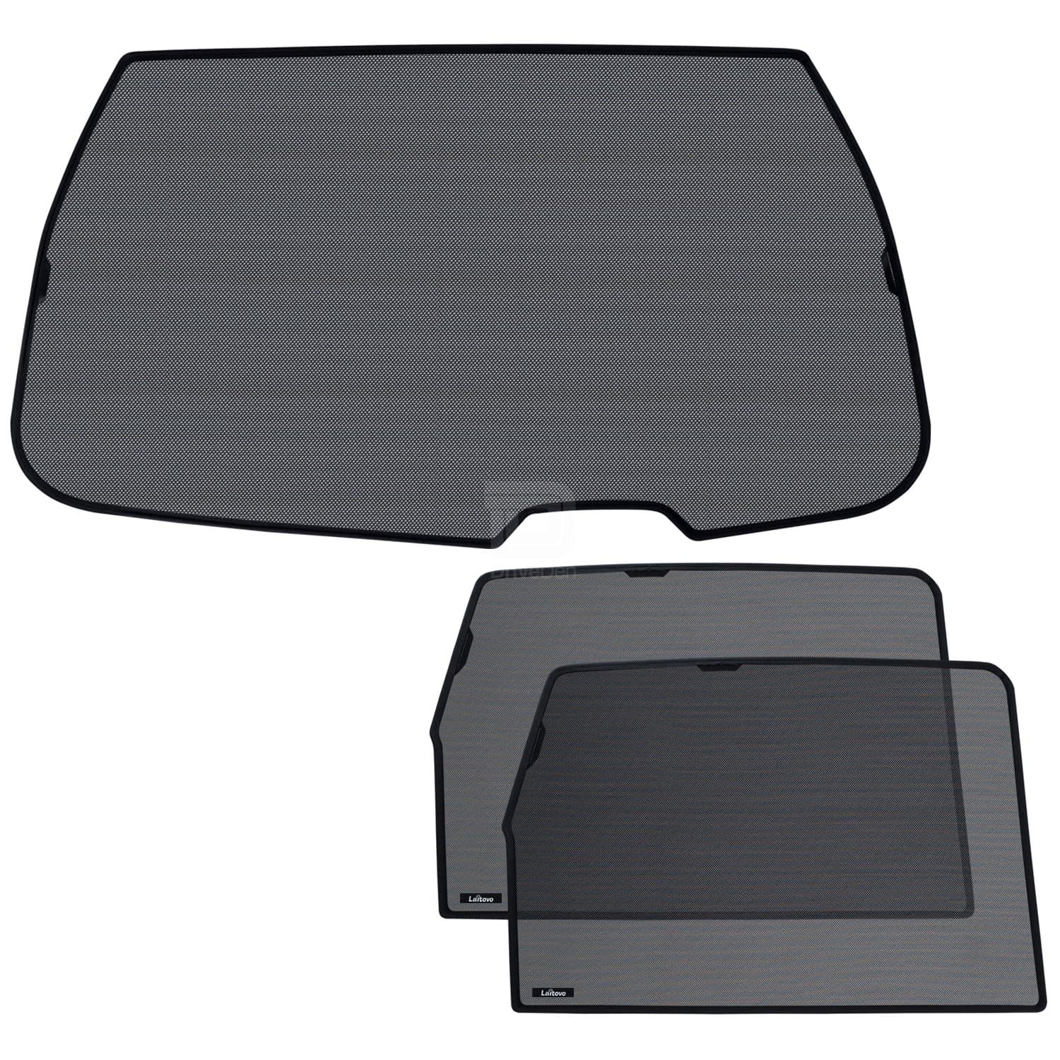 Laitovo La-B-1005 Premium Tailored Privacy Rear Window Sunshade Set
