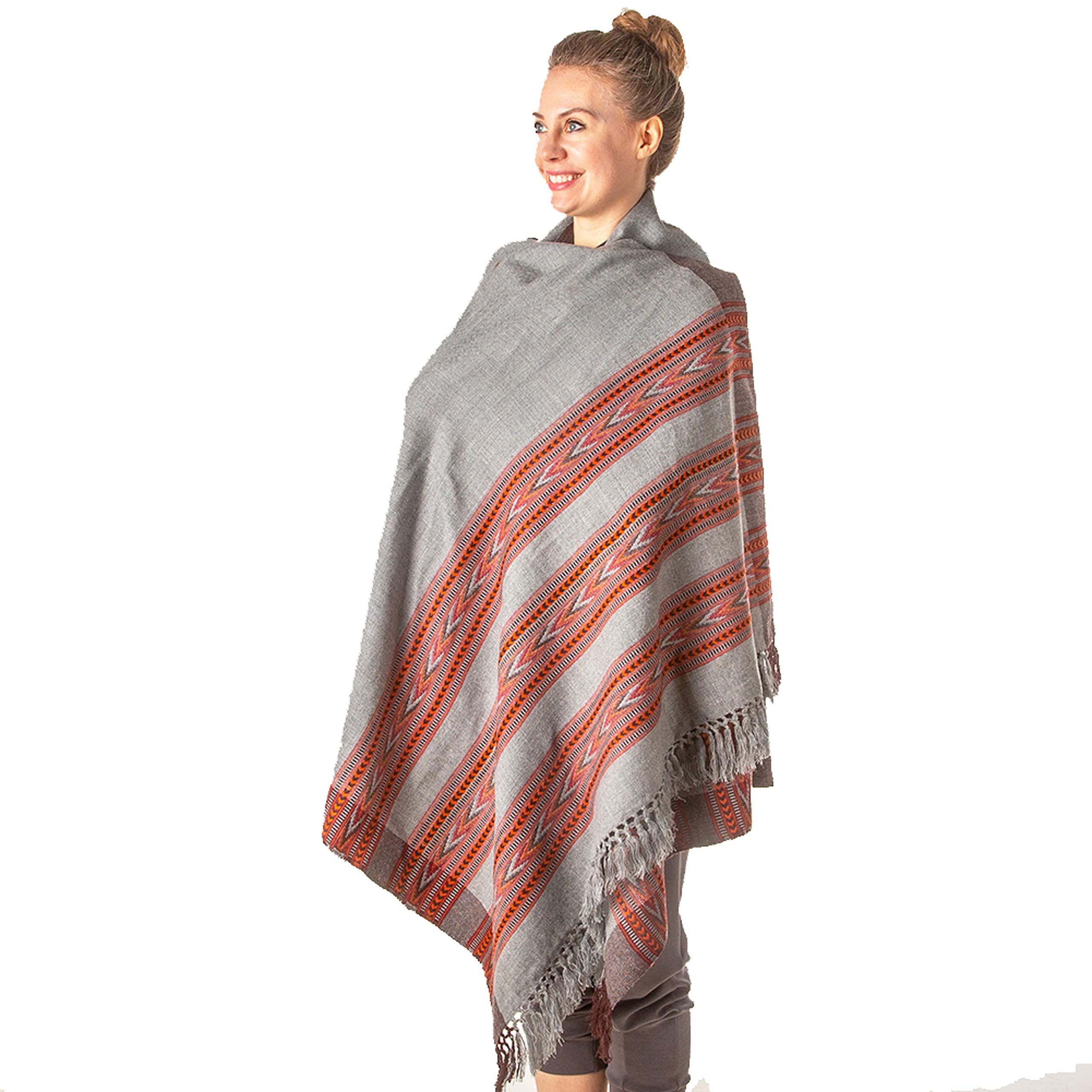 Meditation Shawl – Unisex Prayer Wrap, Large Scarf & Yoga Blanket – Soft, Lightweight & Multipurpose