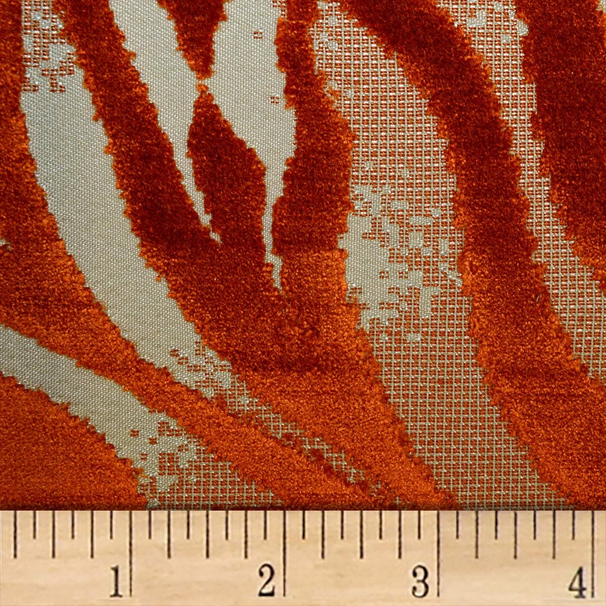 Europatex Tiger Velvet Saffron