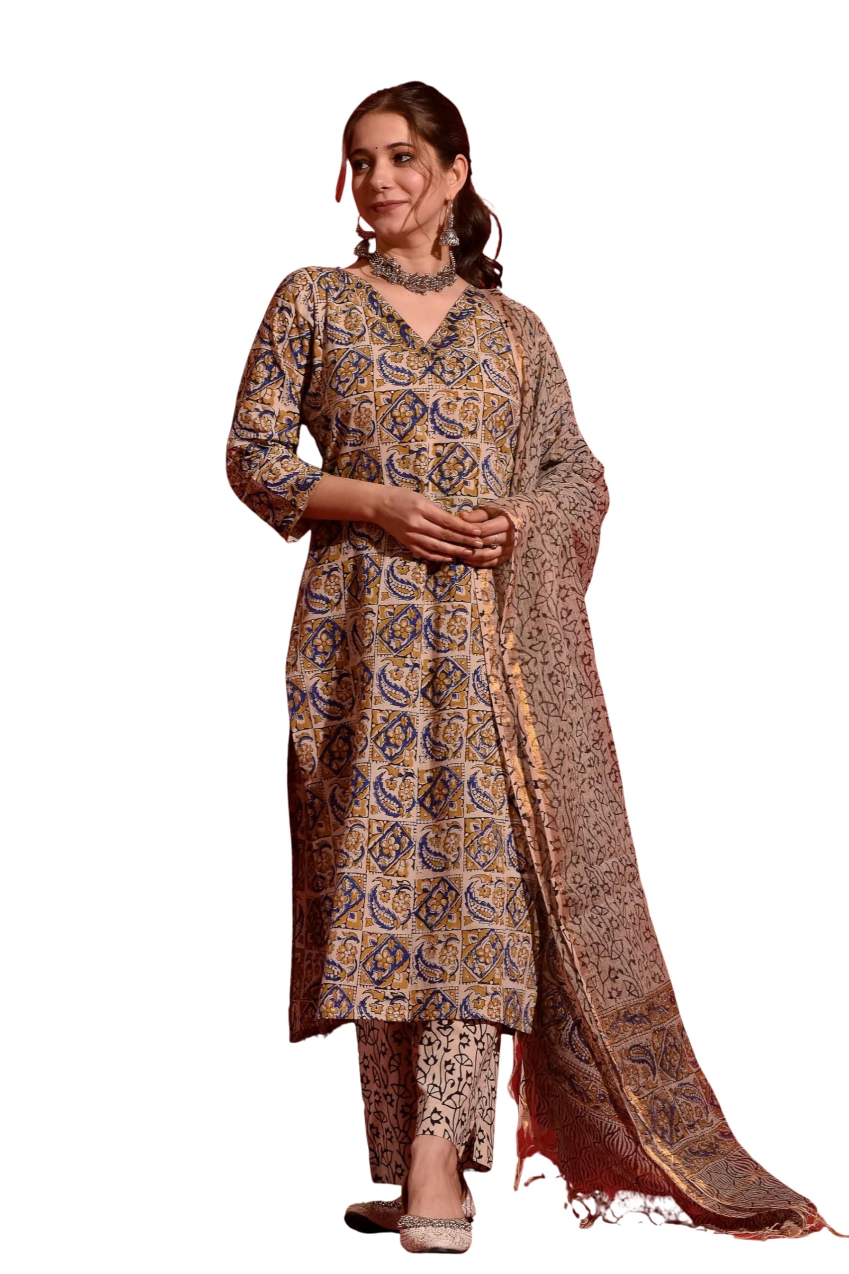 Women's Kurta Set || Women's Kurta Set || 3pic Kurta for Women (50-85)