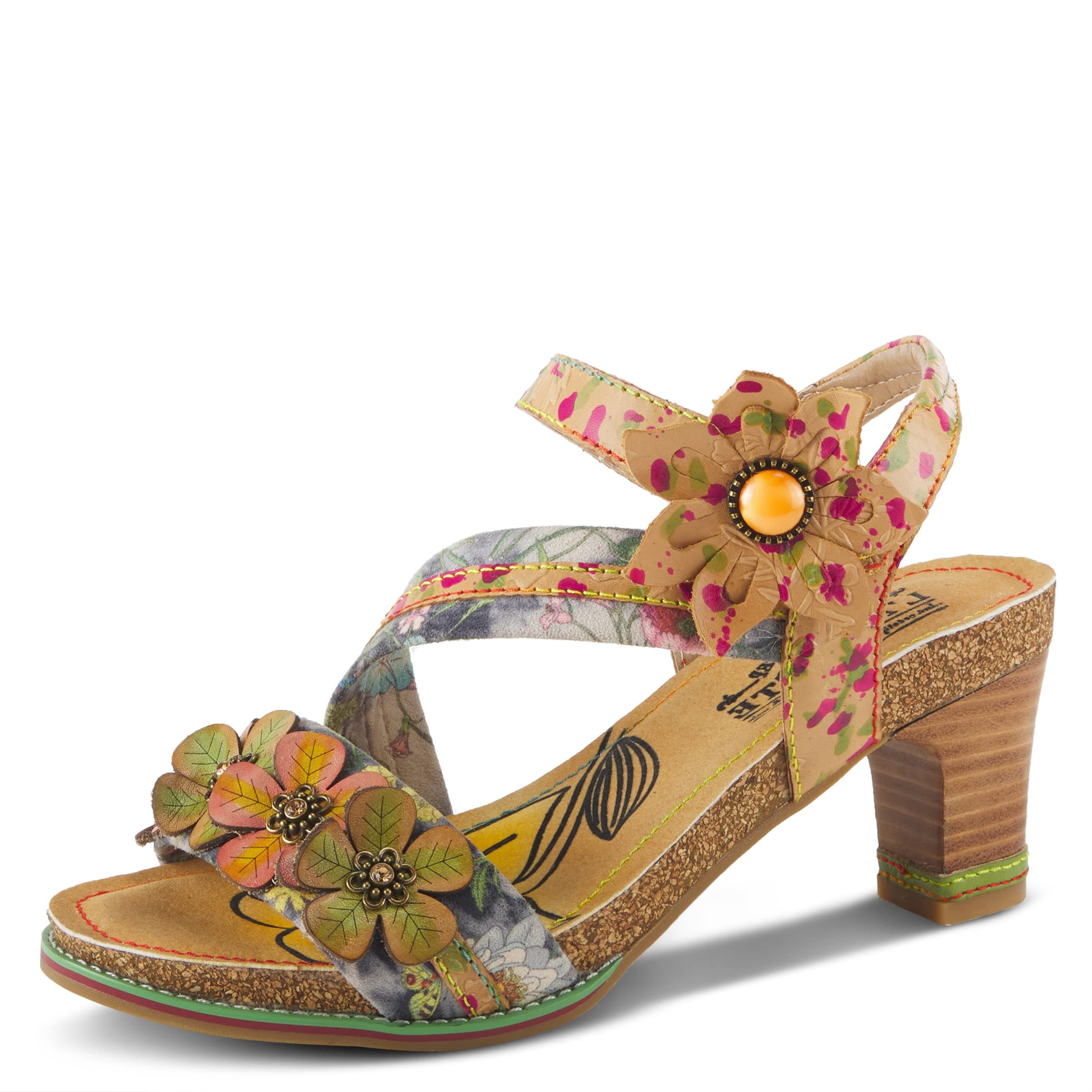 Spring Step L'ArtisteL'Artiste by Spring Step Chagell Tan Multi EU 39 (US Women's 8.5) M