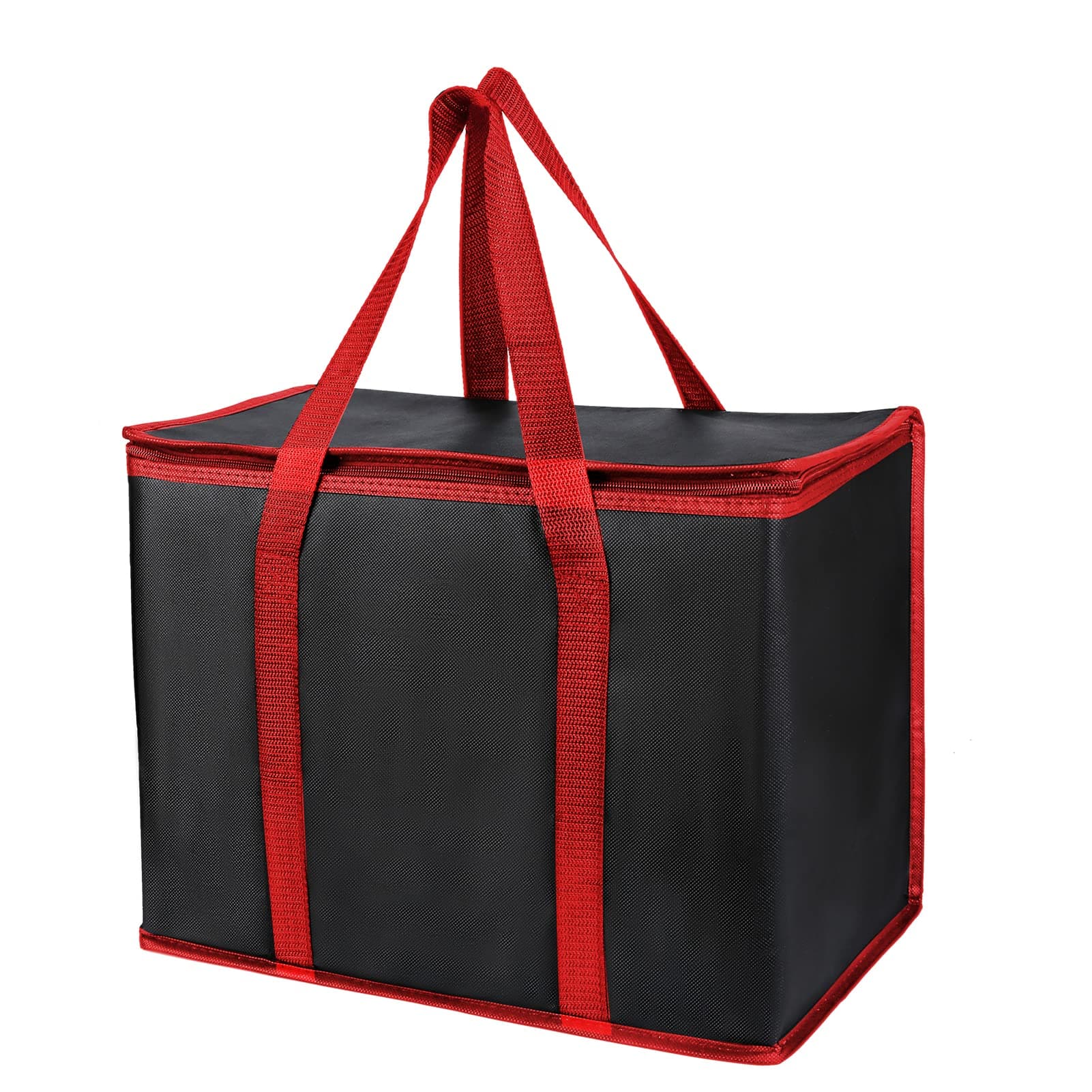 musbus2 Pack XL-Large Insulated Grocery Shopping Bags, Green, Reusable Bag,Thermal Zipper,Collapsible,Tote,Cooler,Food Transport hot and Cold,for instacart,Camping