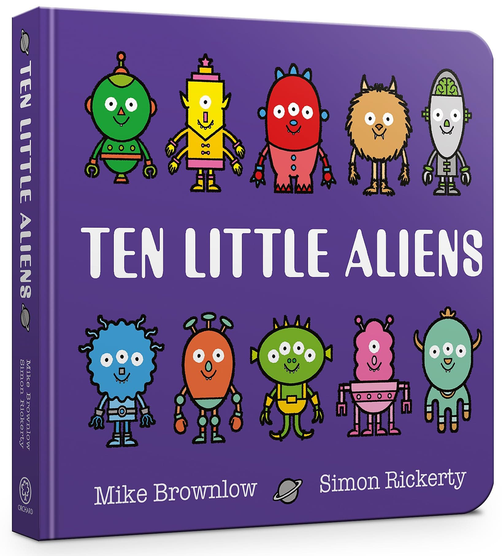 Ten Little Aliens Board Book Board book – 25 Jun. 2020