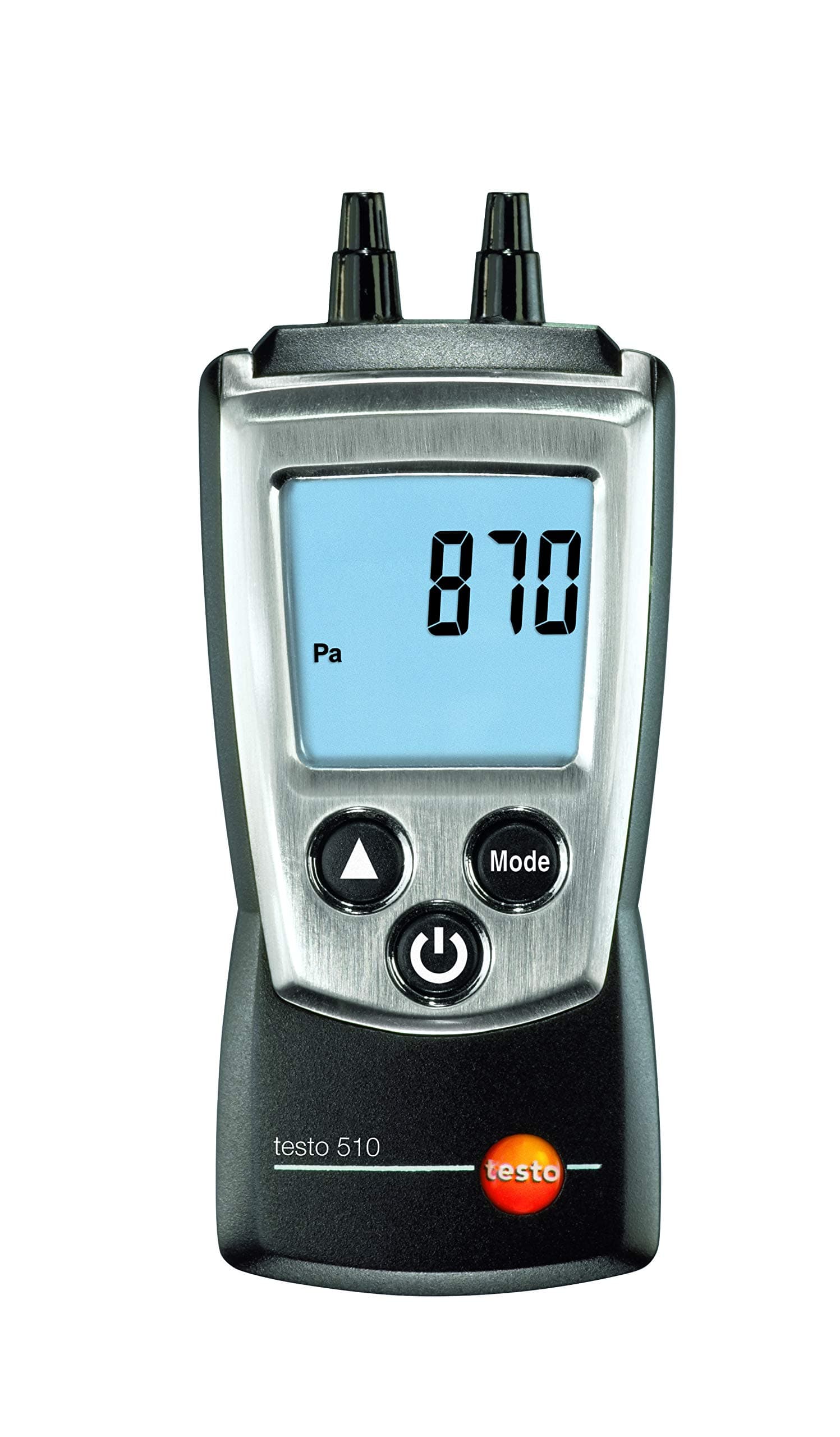 510 Digital Manometer I Dual-Port Differential Pressure Meter for air Conditioning Systems and Ventilation ducts