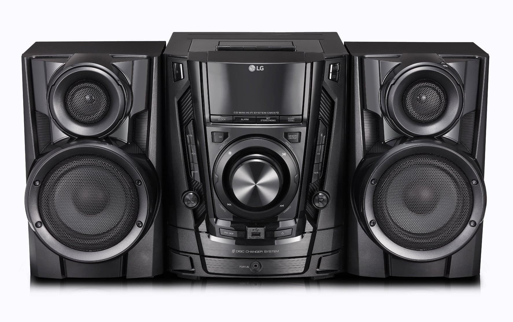 LG LOUDR CM3370 Hi-Fi System - Black