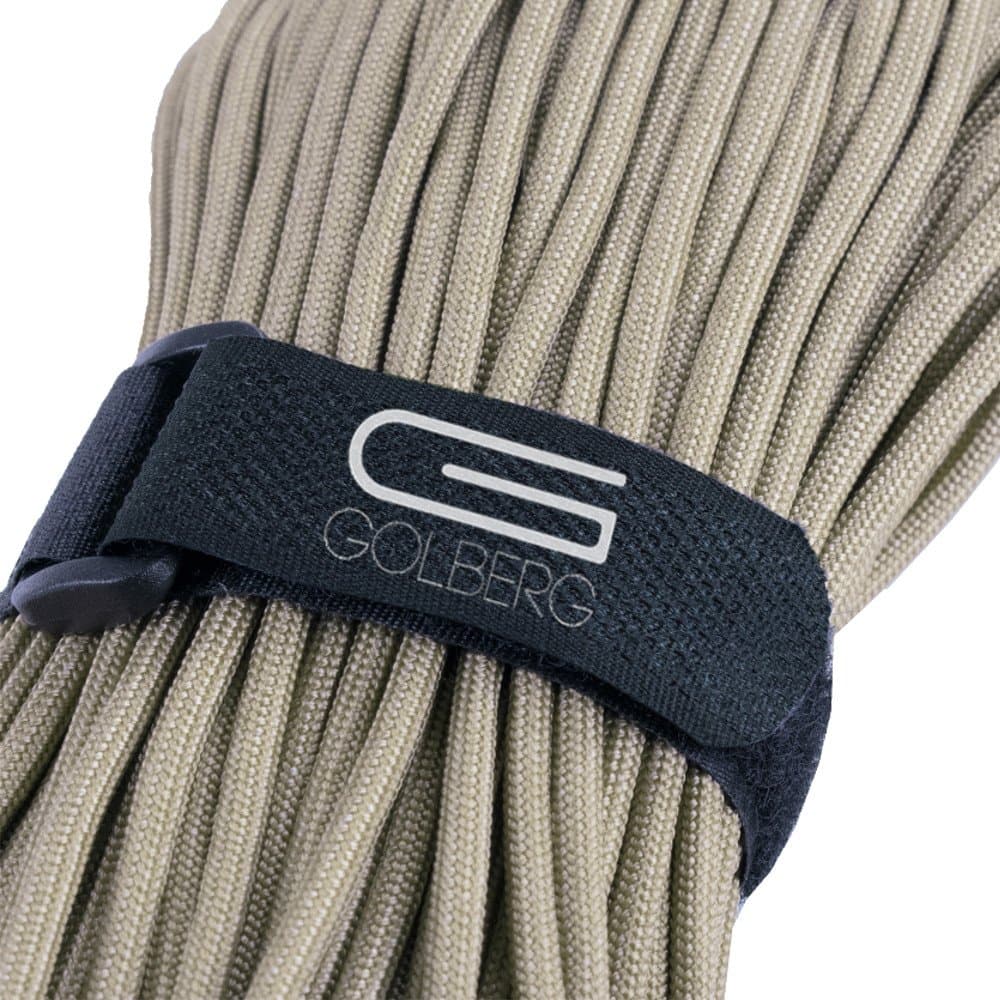 Golberg MIL-SPEC-C-5040-H Authentic Mil-Spec 550 Paracord - 550 lb Type III 7 Strand 5/32" Parachute Rope - 100% Nylon Made in USA Military Survival Rope Cord