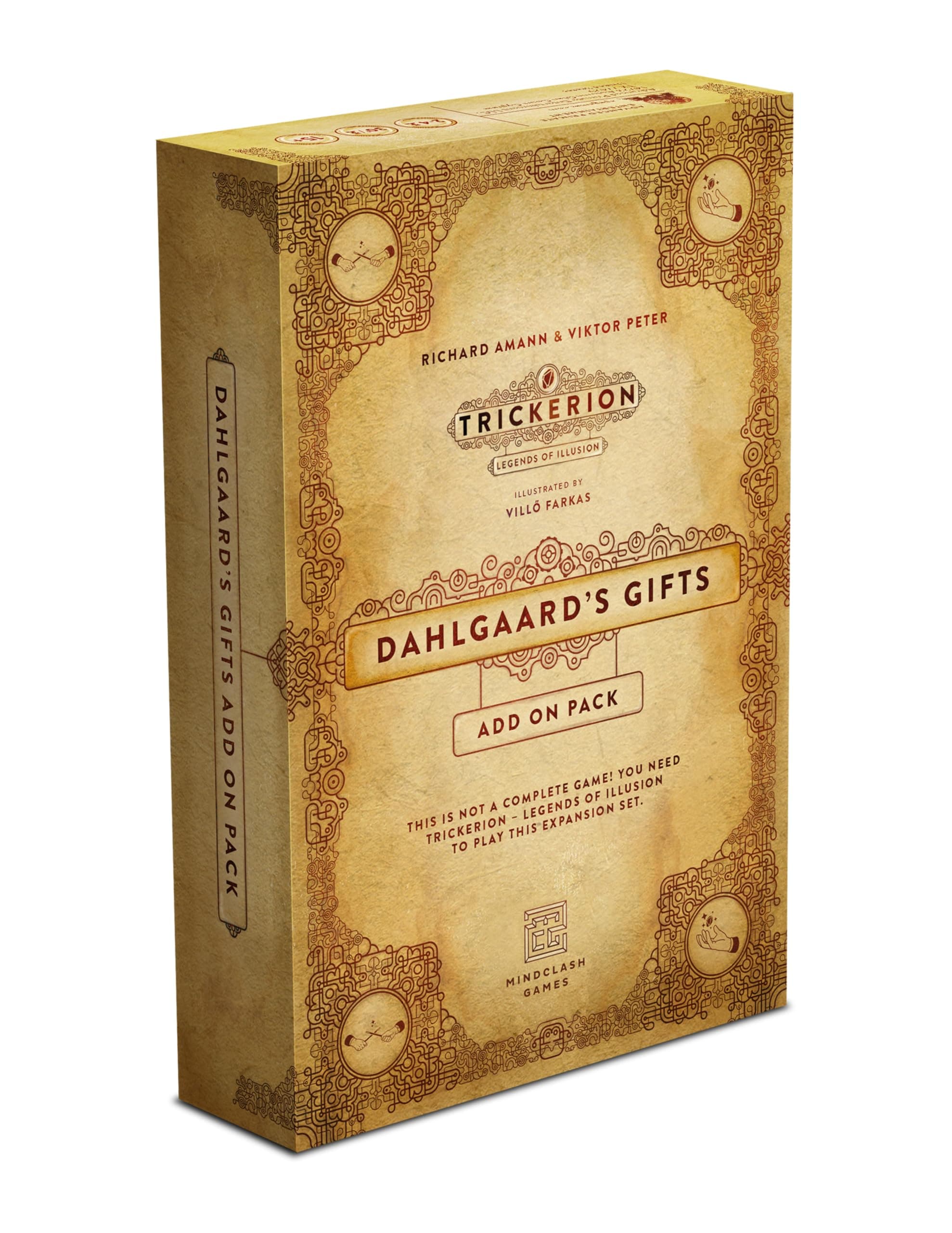 MINDCLASH Trickerion - Dahlgaard's Gifts Expansion: 2-4 Players, Ages 15+