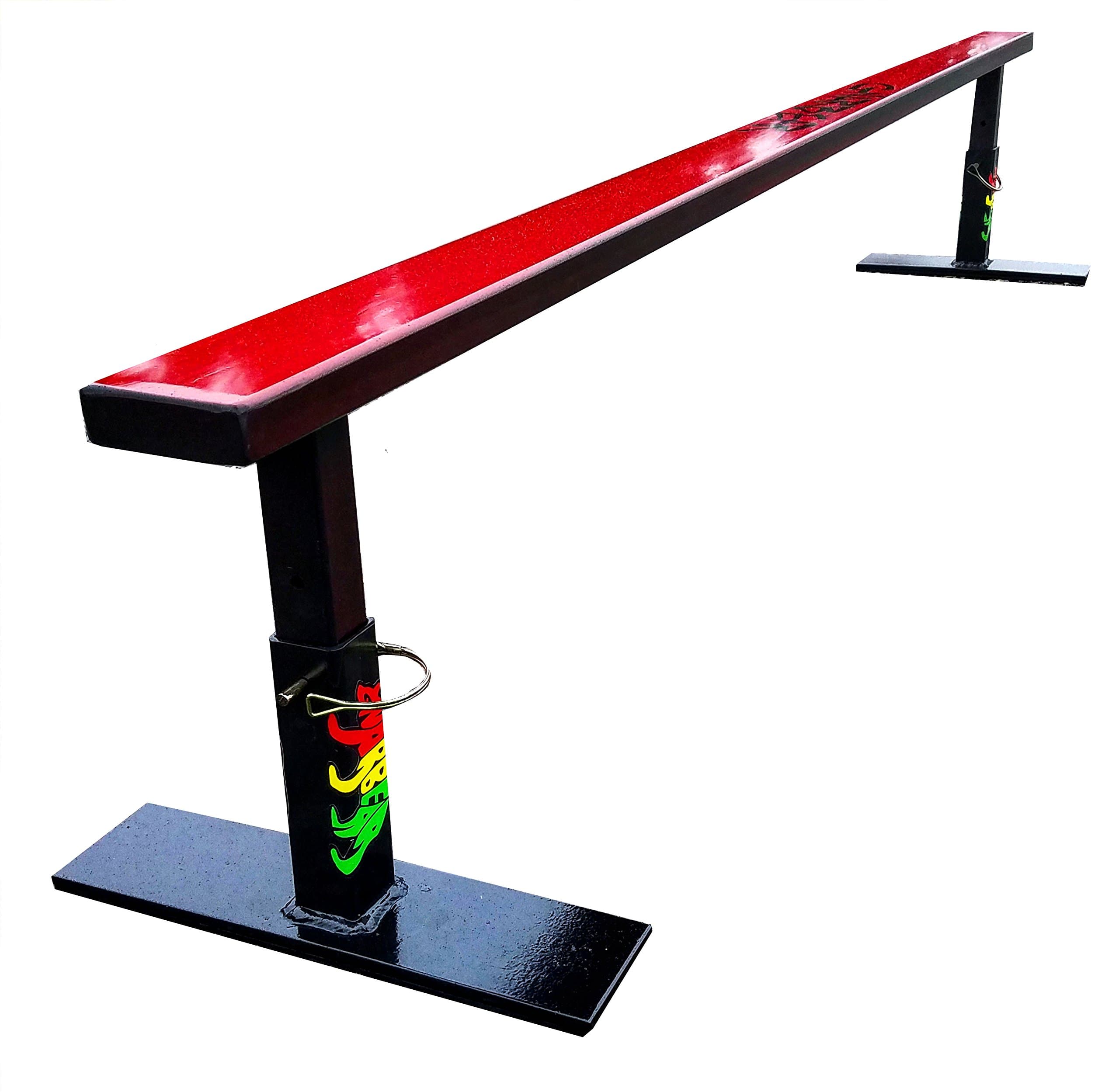 6 foot Flatbar Skateboarding Grind Rail [Made in the USA!]