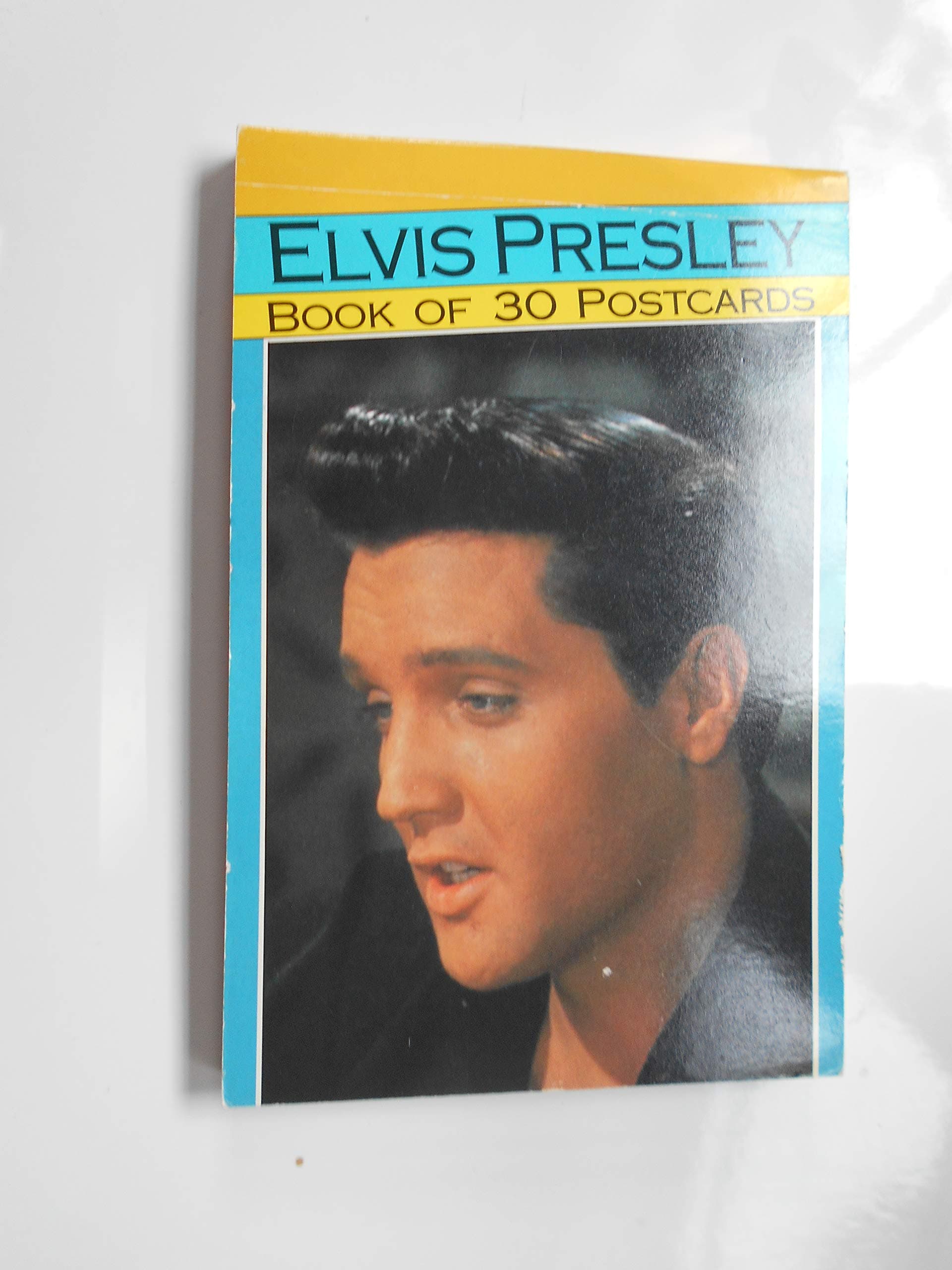 ELVIS PRESLEY BOOK OF 30 POSTCARDS