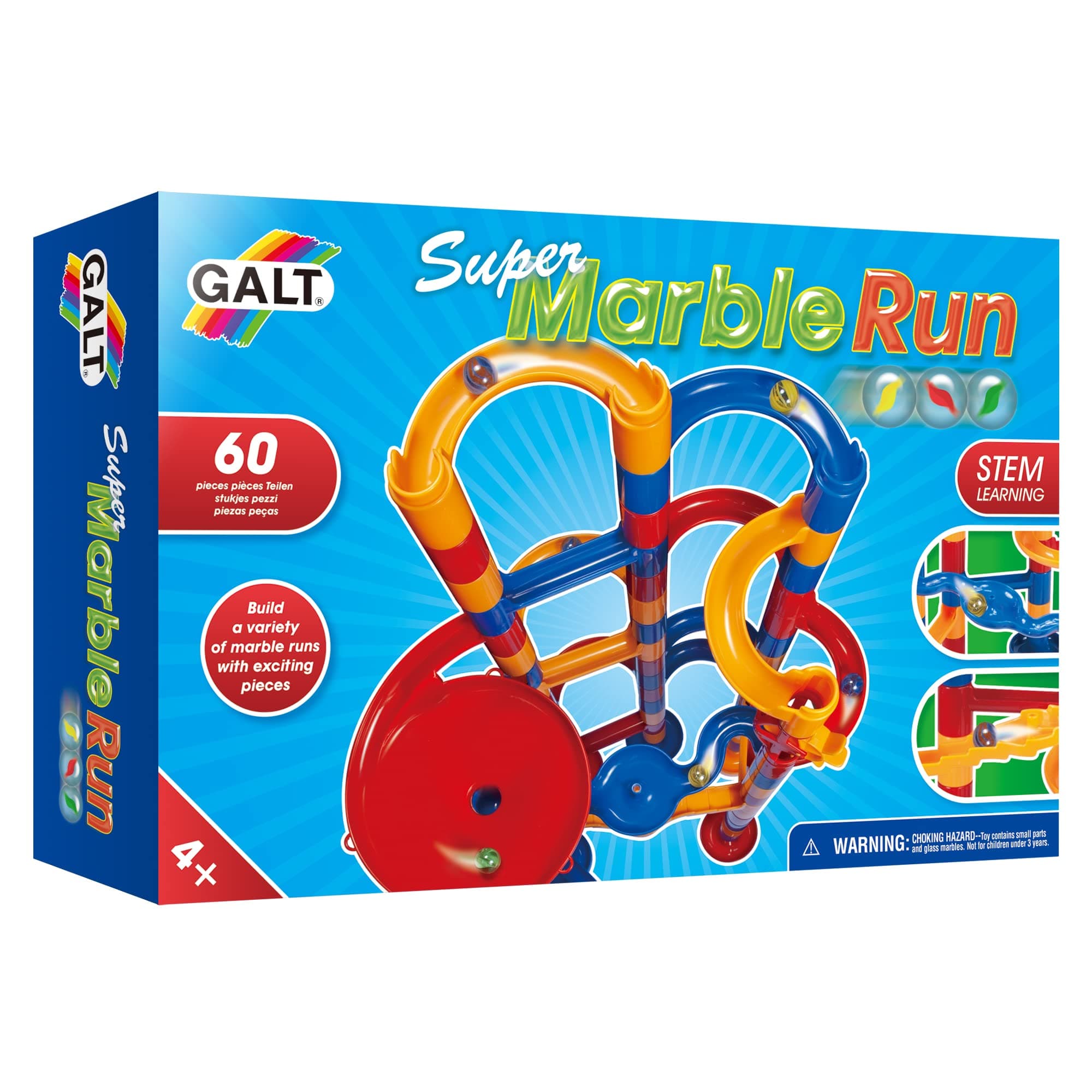 Galt Toys Inc Super Marble Run Construction Toy, 1004105