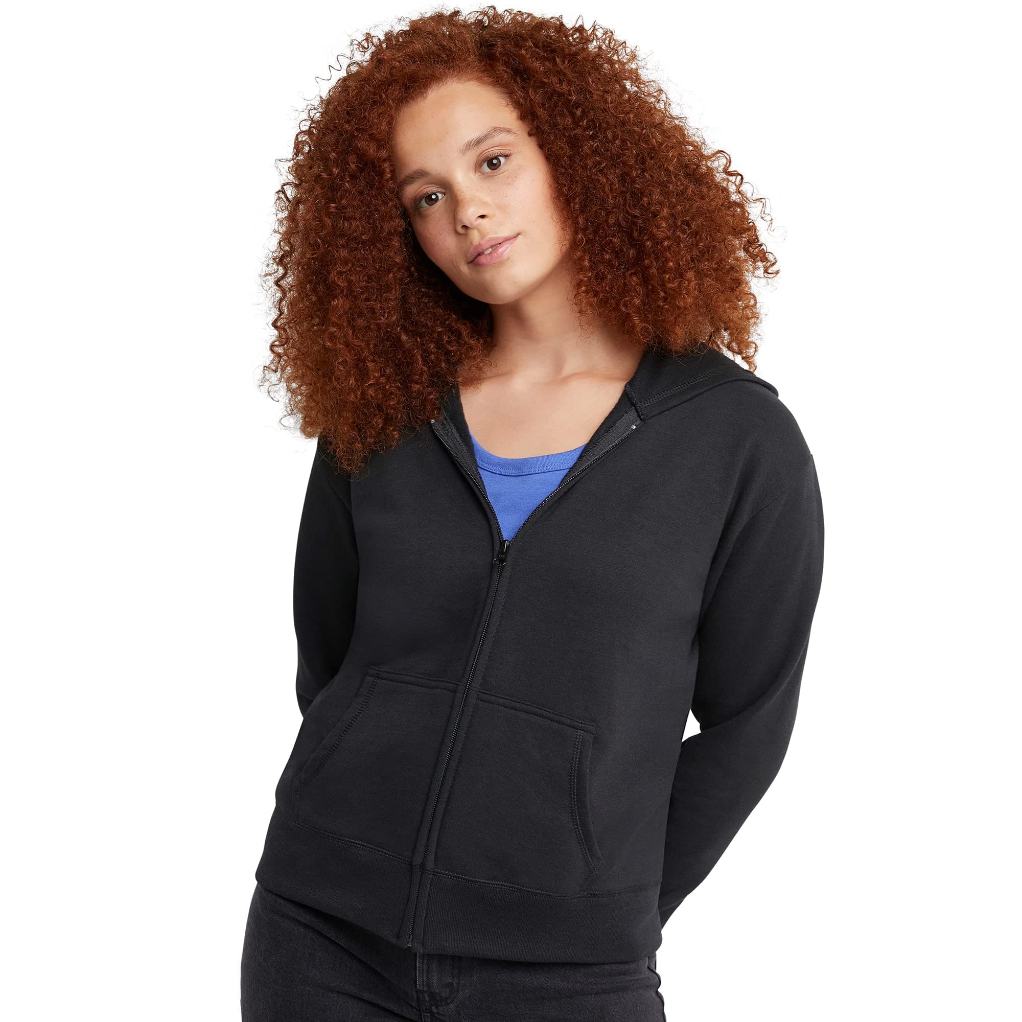 Women's EcoSmart Full-Zip Hoodie Sweatshirt