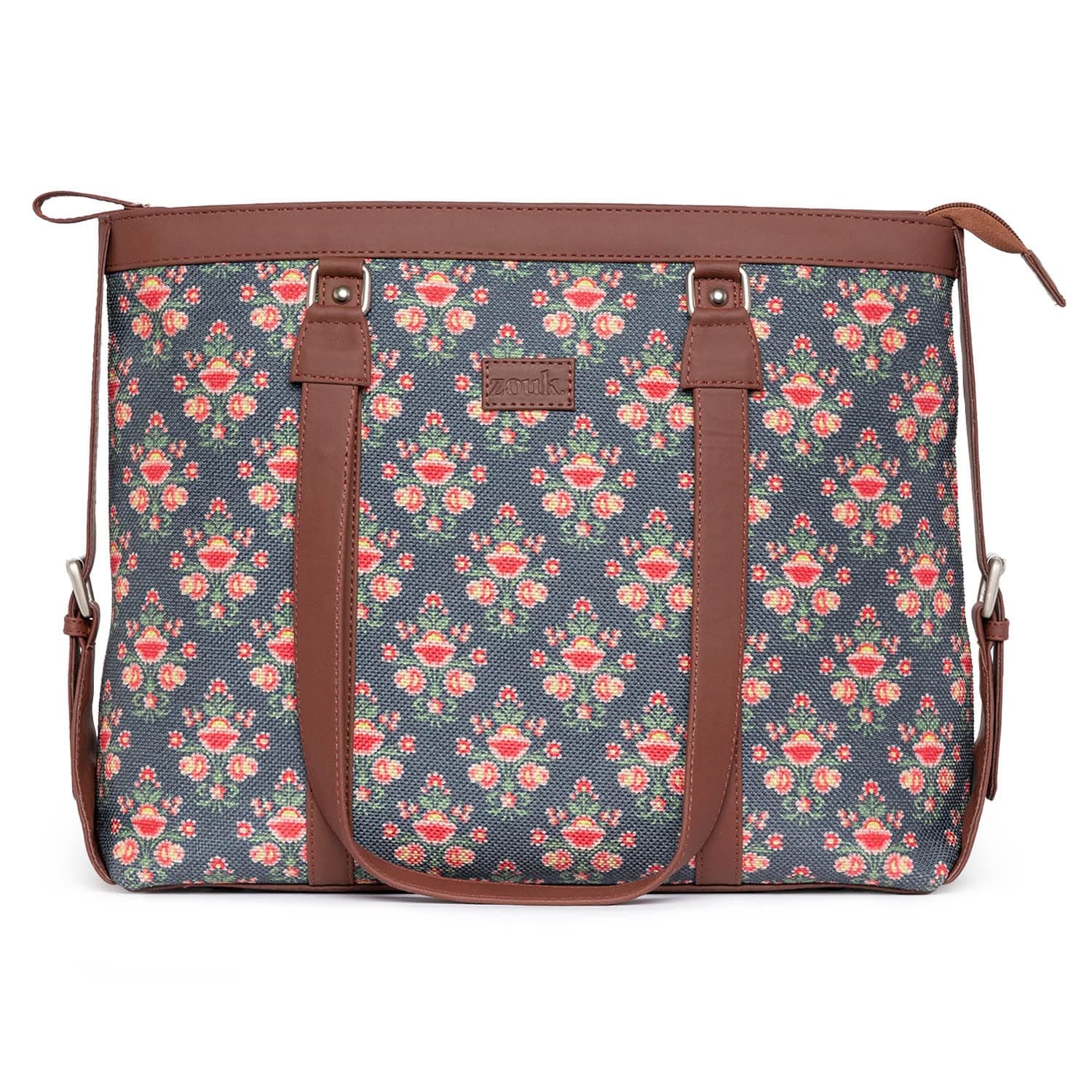 Stylish Office Laptop Bag | Tote Bag For Women Fits Upto 15.6 inch |Purse for Women | Vegan Leather Handbag | Daily & Travel Use