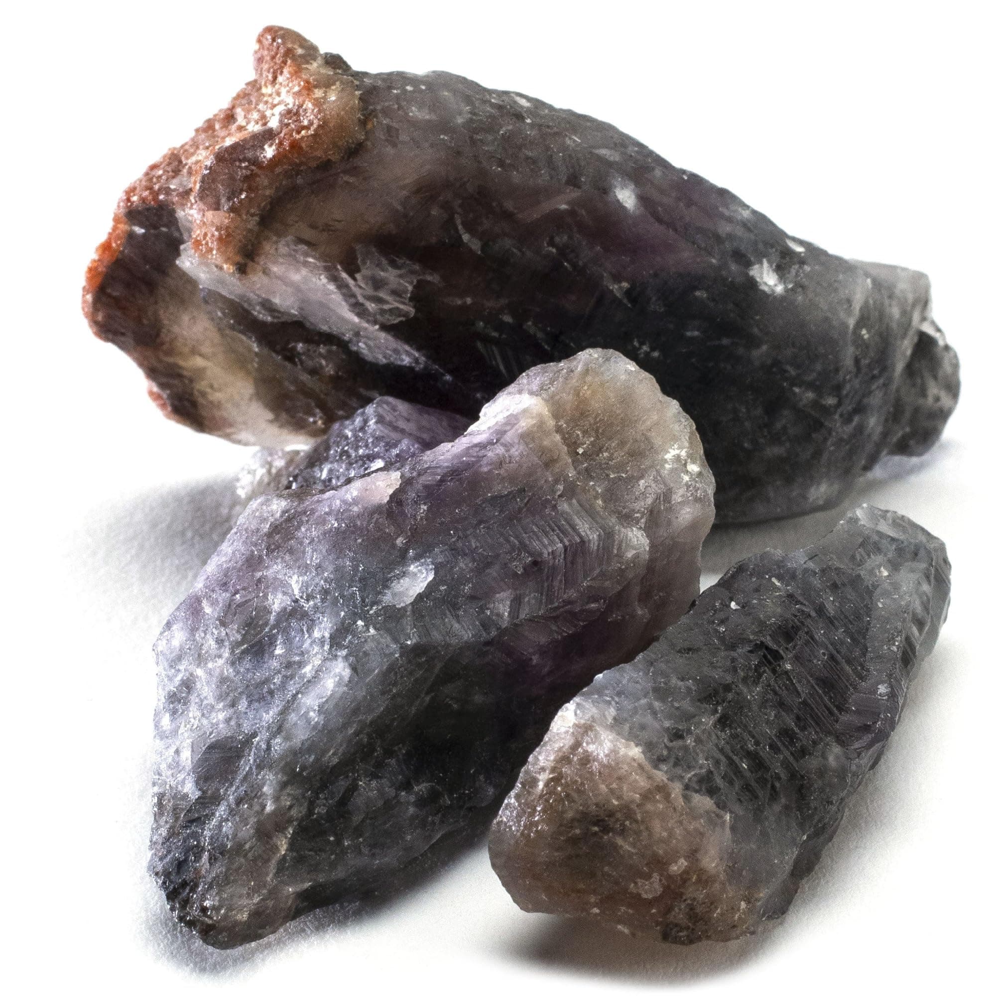 Super 7 Bundle with Healing & Calming Effects (500+ Carats) - High Energy Sacred Crystal containing Amethyst, Smoky Quartz, Quartz, Etc. (Family Owned and Operated)