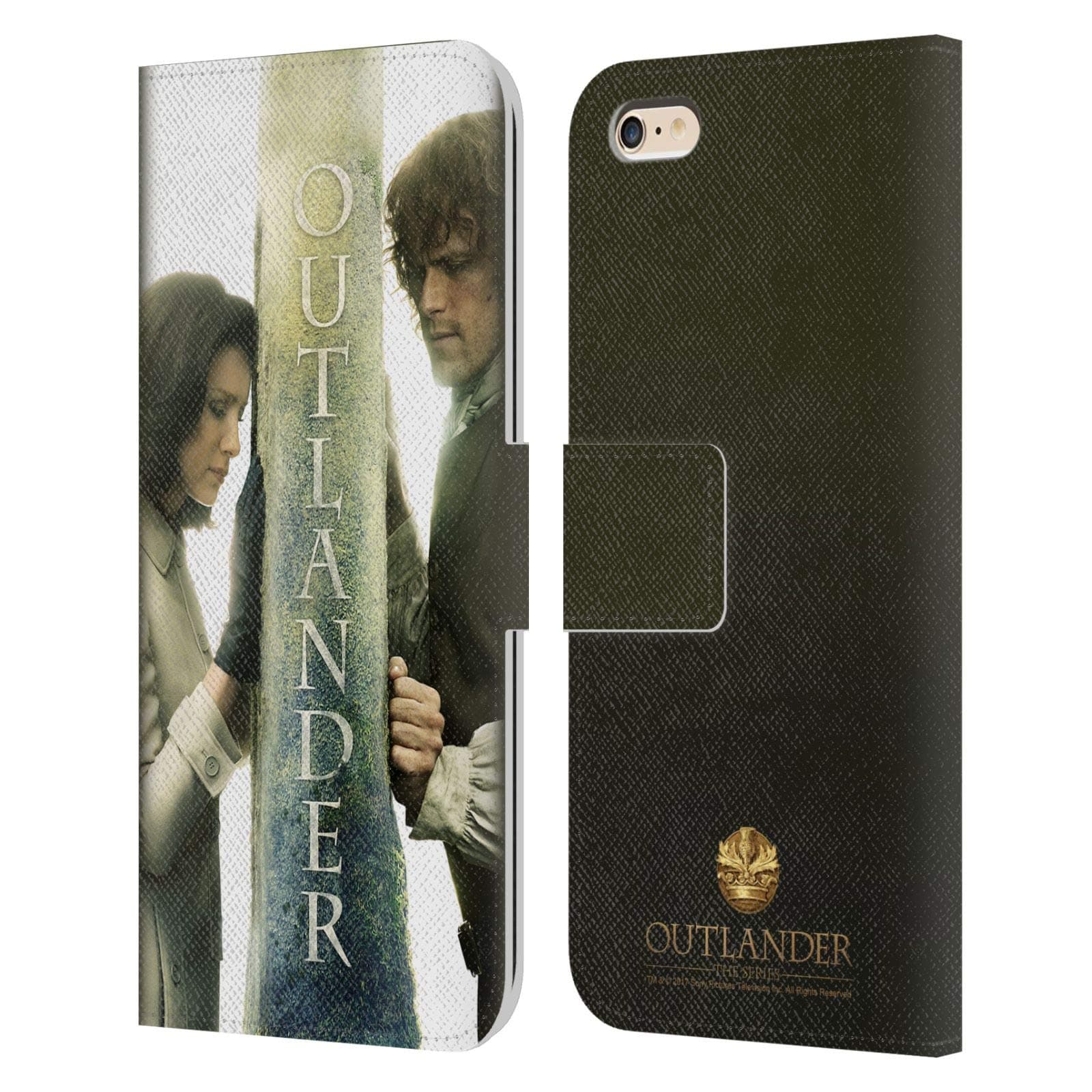 Head Case Designs Officially Licensed Outlander Season 3 Poster Key Art Leather Book Wallet Case Cover Compatible with Apple iPhone 6 Plus/iPhone 6s Plus