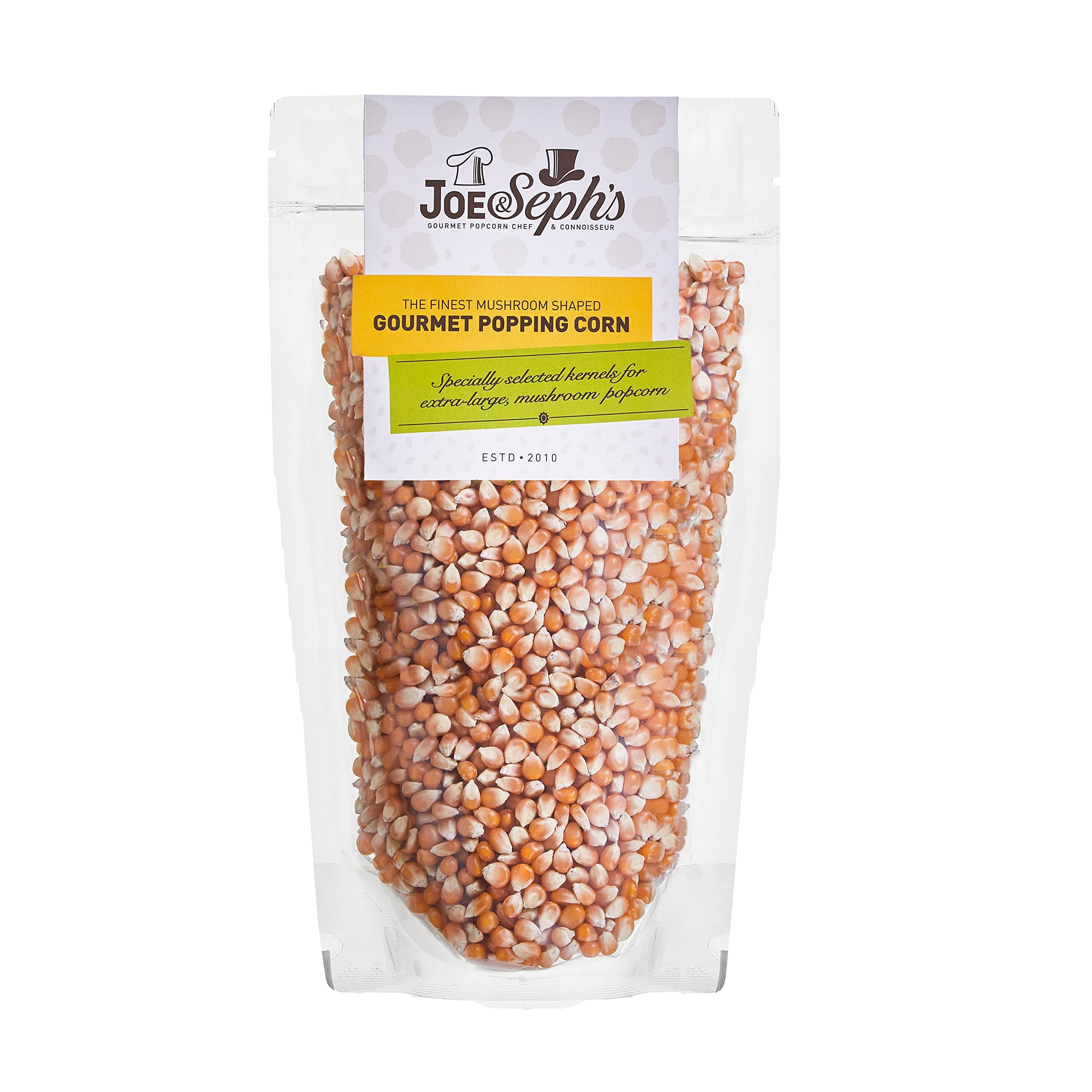 Popping Corn Kernels, XX-Large Bag 1kg MUSHROOM POPPING CORN (Packing may vary).