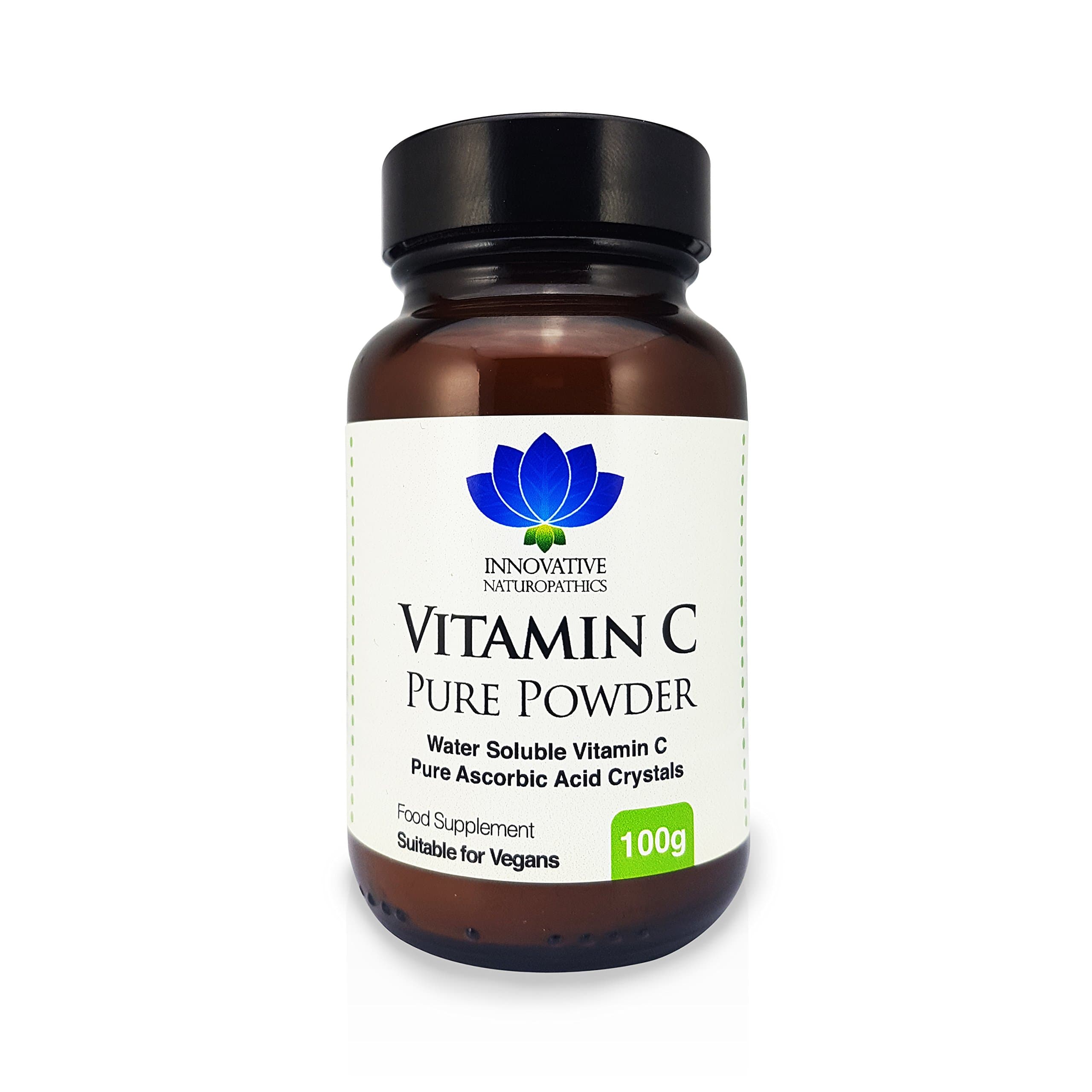 Vitamin C Powder - 100g - Water Soluble - 100% Pure