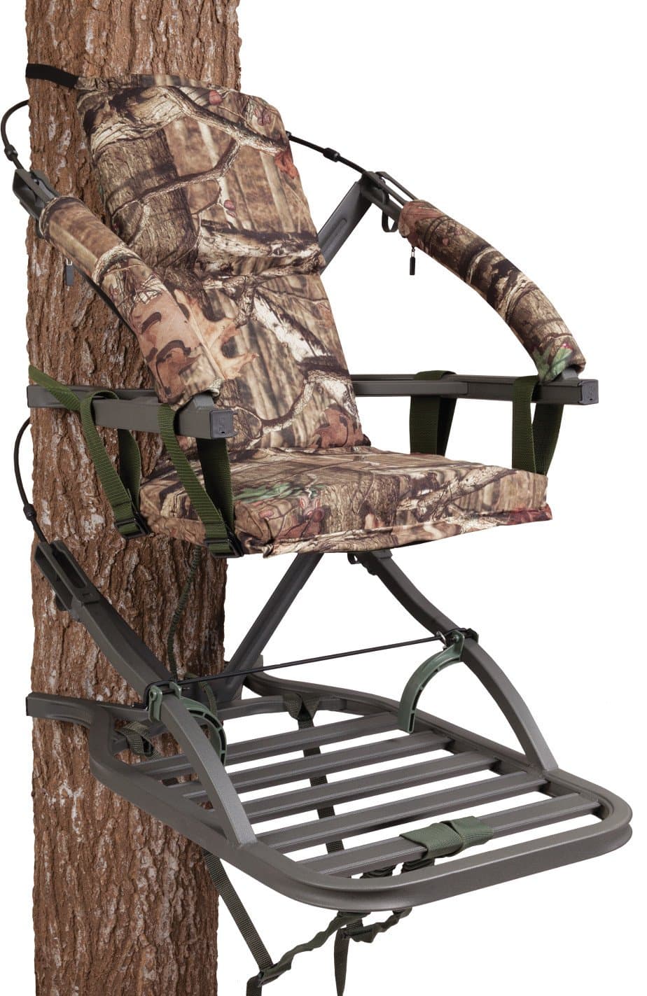 Summit Cobra SD Open Front Self Climbing Treestand 81123 -Bow/Rifle Deer Hunting