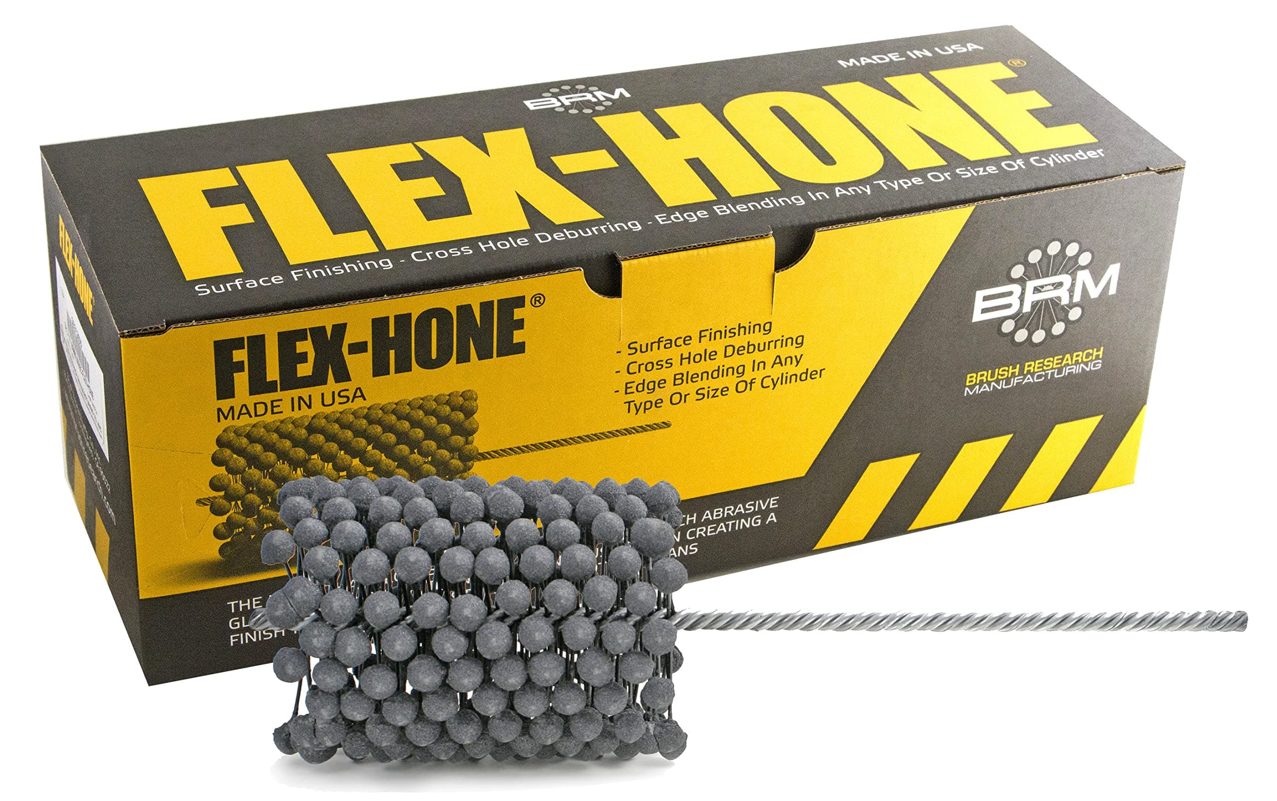 4" (101MM) Flex Hone 320 Grit Silicon Carbide Commercial Grade