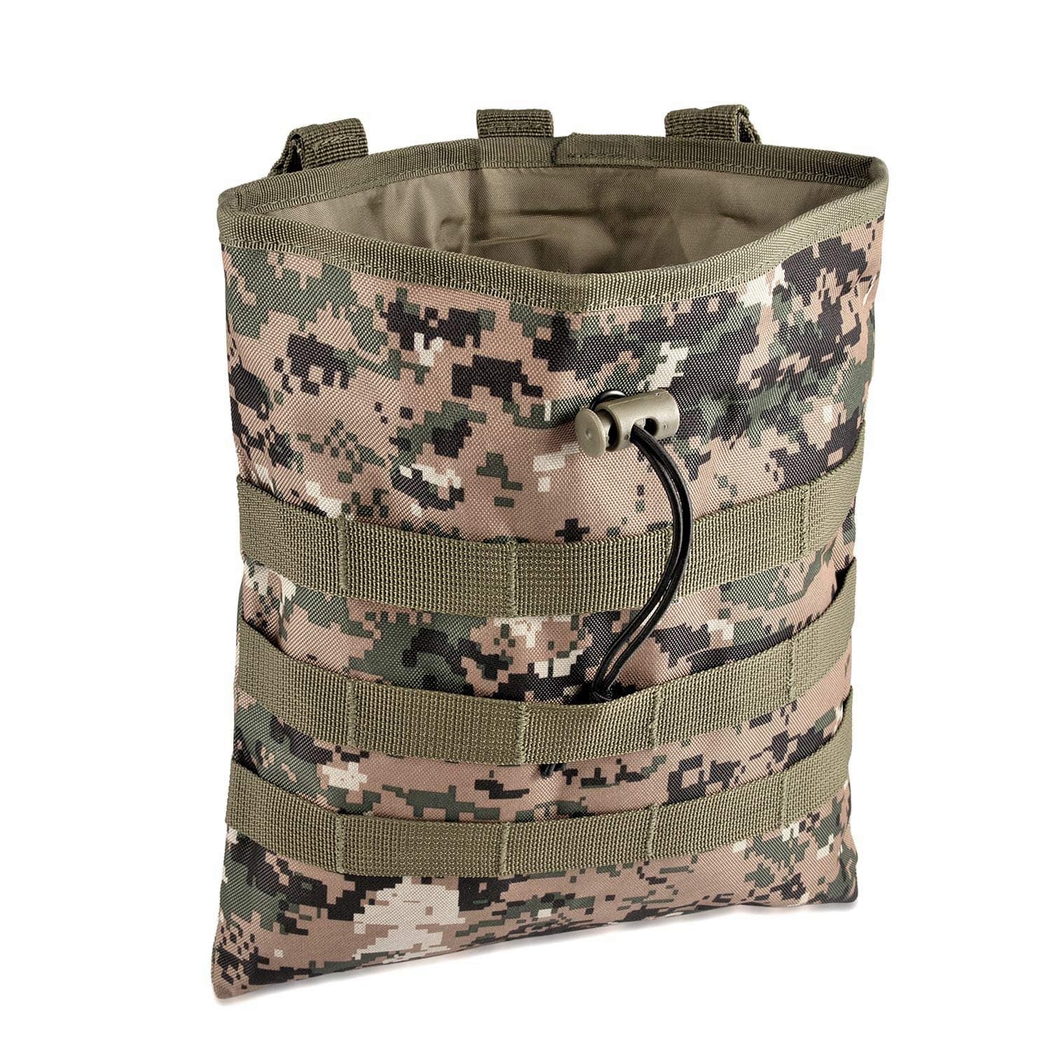 ATBP Tactical Dump Pouch Drawstring Magazine Pouches Bag Utility Pouch Recovery Pouch for Belt