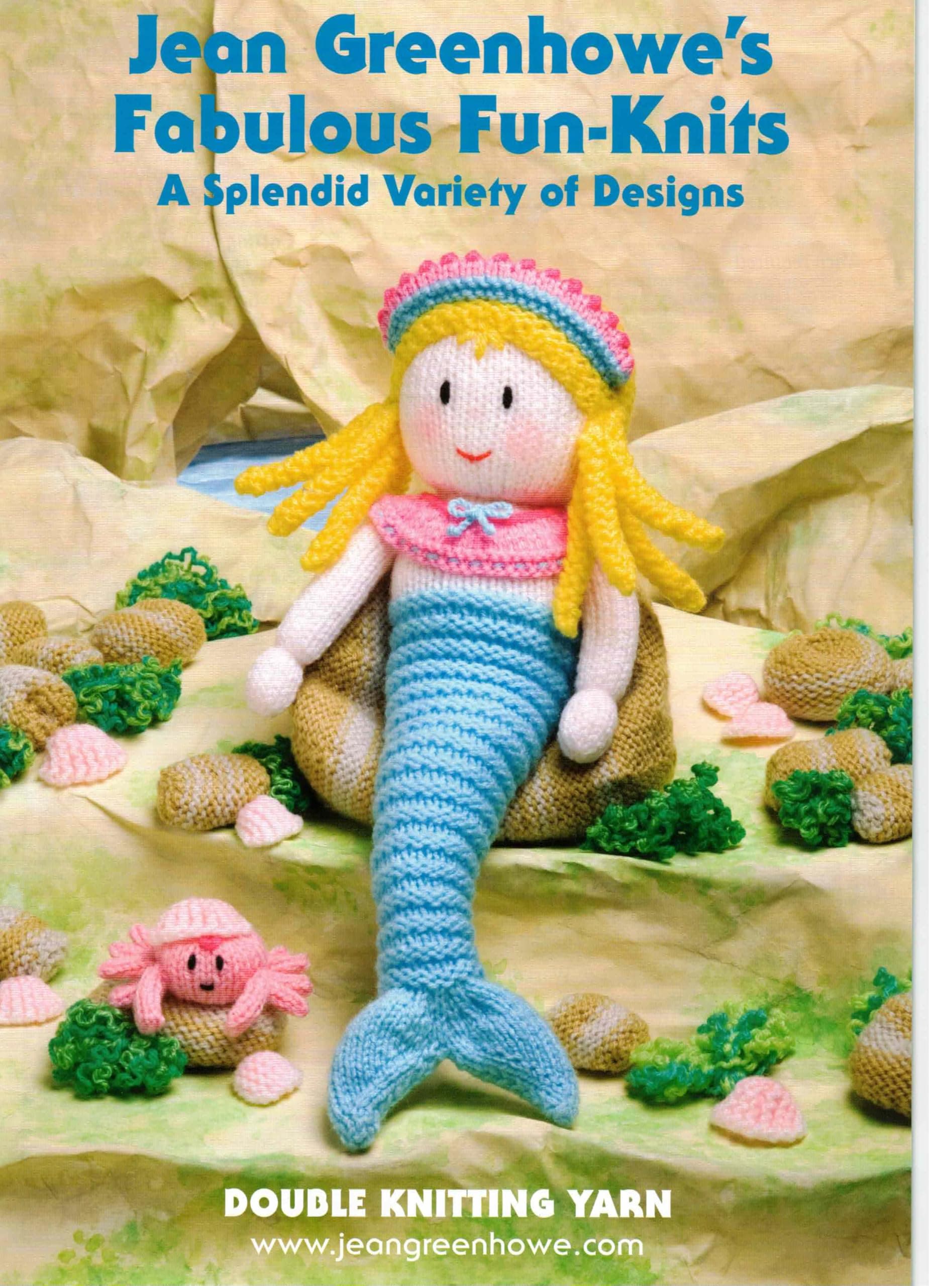 Jean Greenhowe - knitted dolls - Fabulous Fun-Knits