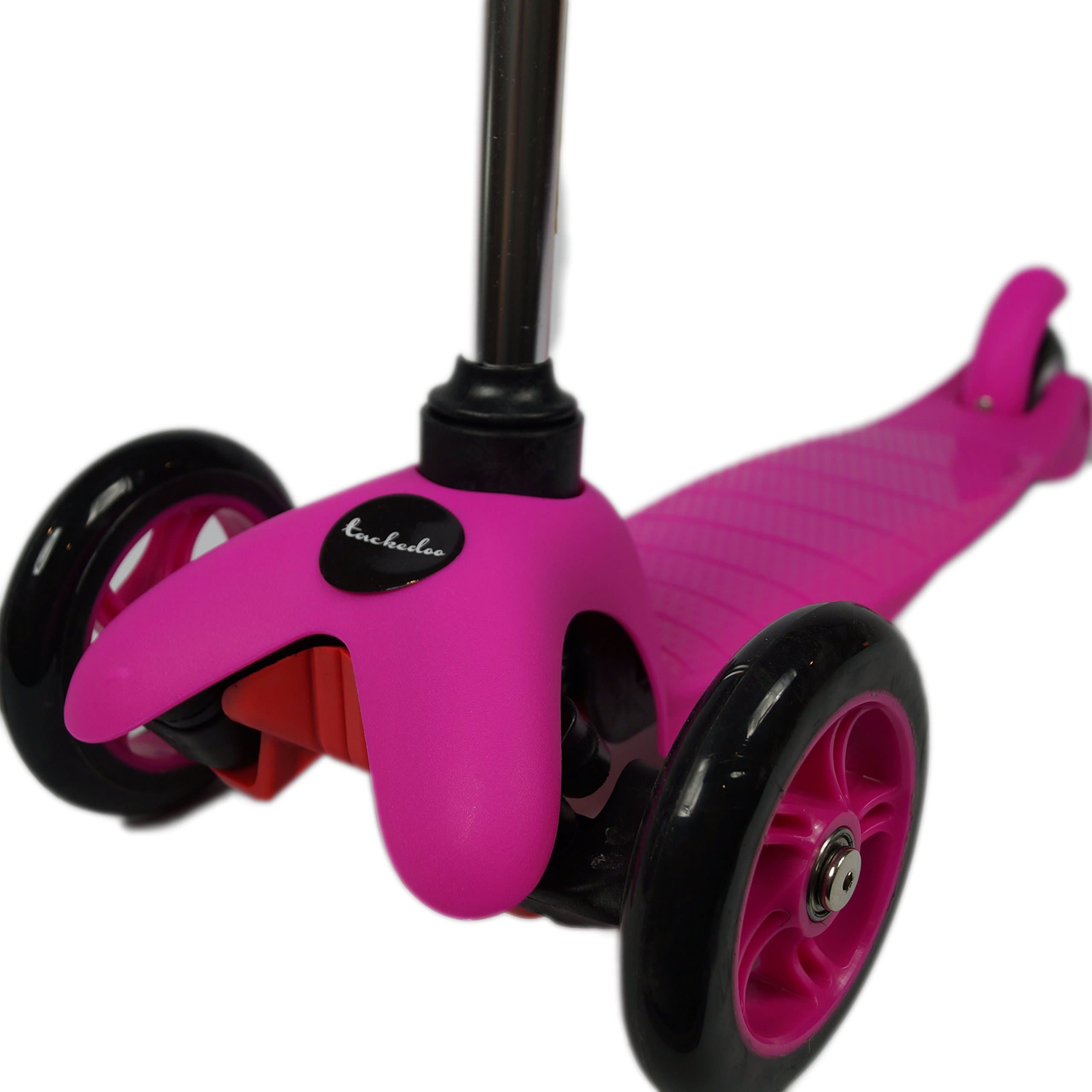 Tackedoo Kids Scooter - Pink - For up to 5 years / Max weight: 44 pounds (20kg)