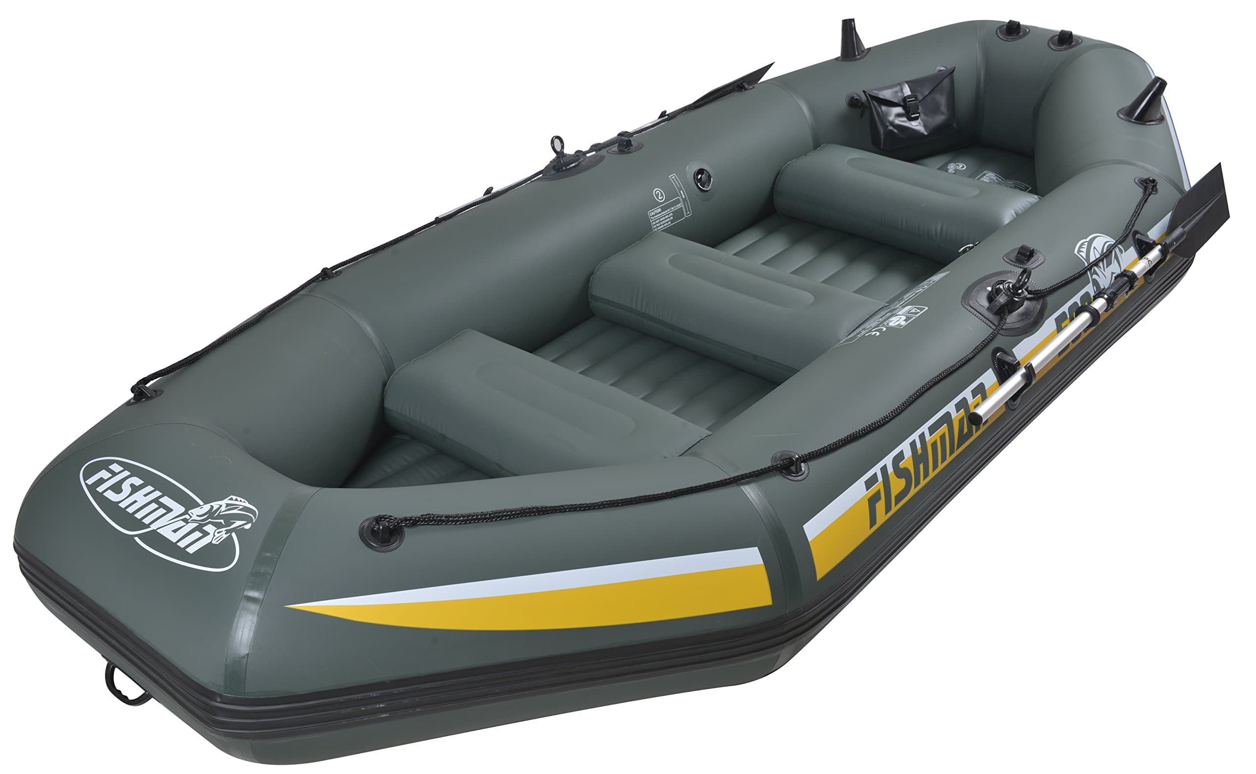 Jilong Sporting Goods Fishman II 500 Inflatable Boat, Green
