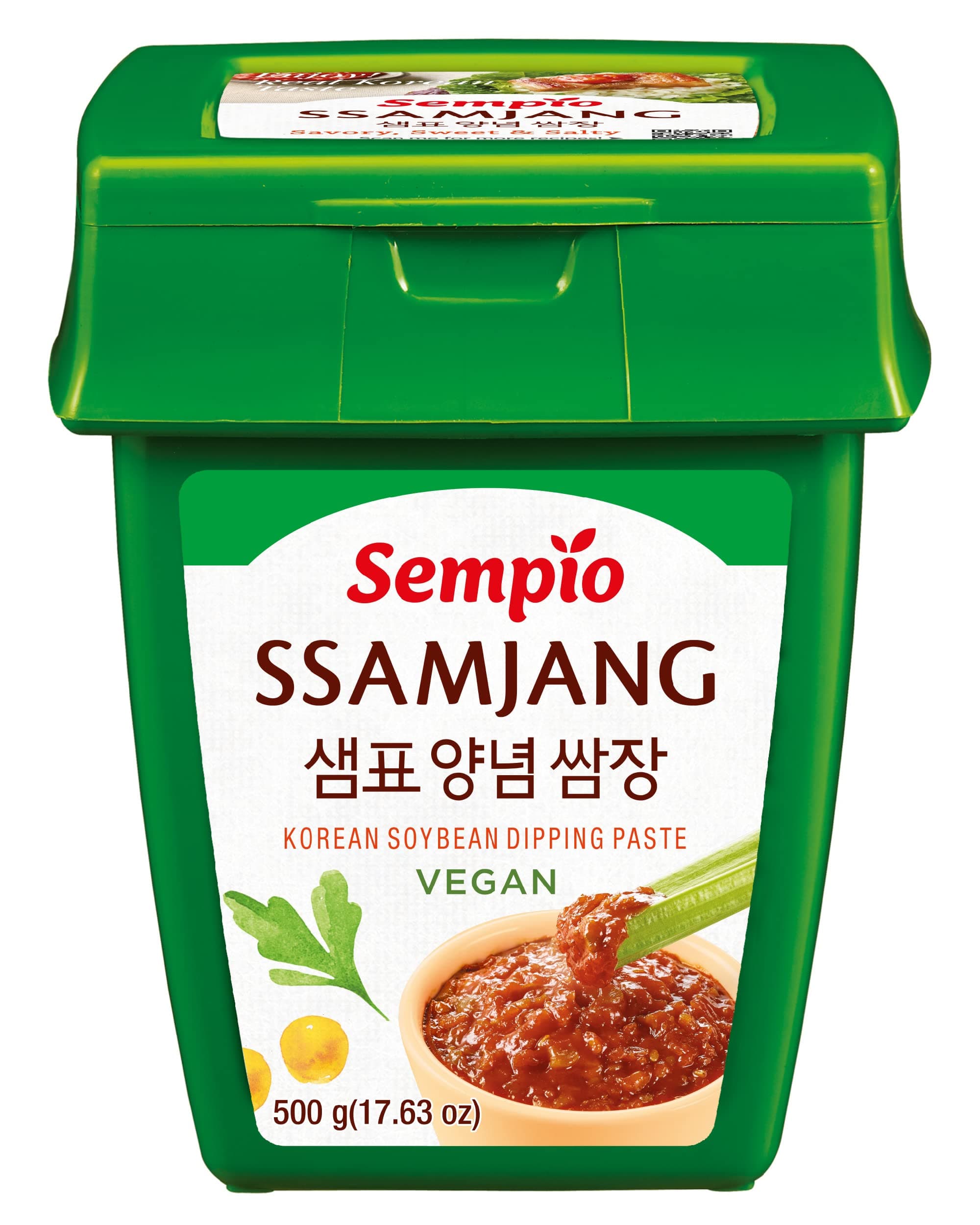 Vegan Ssamjang Korean Soybean Dipping Paste 250g Barbecue Sauce, brown