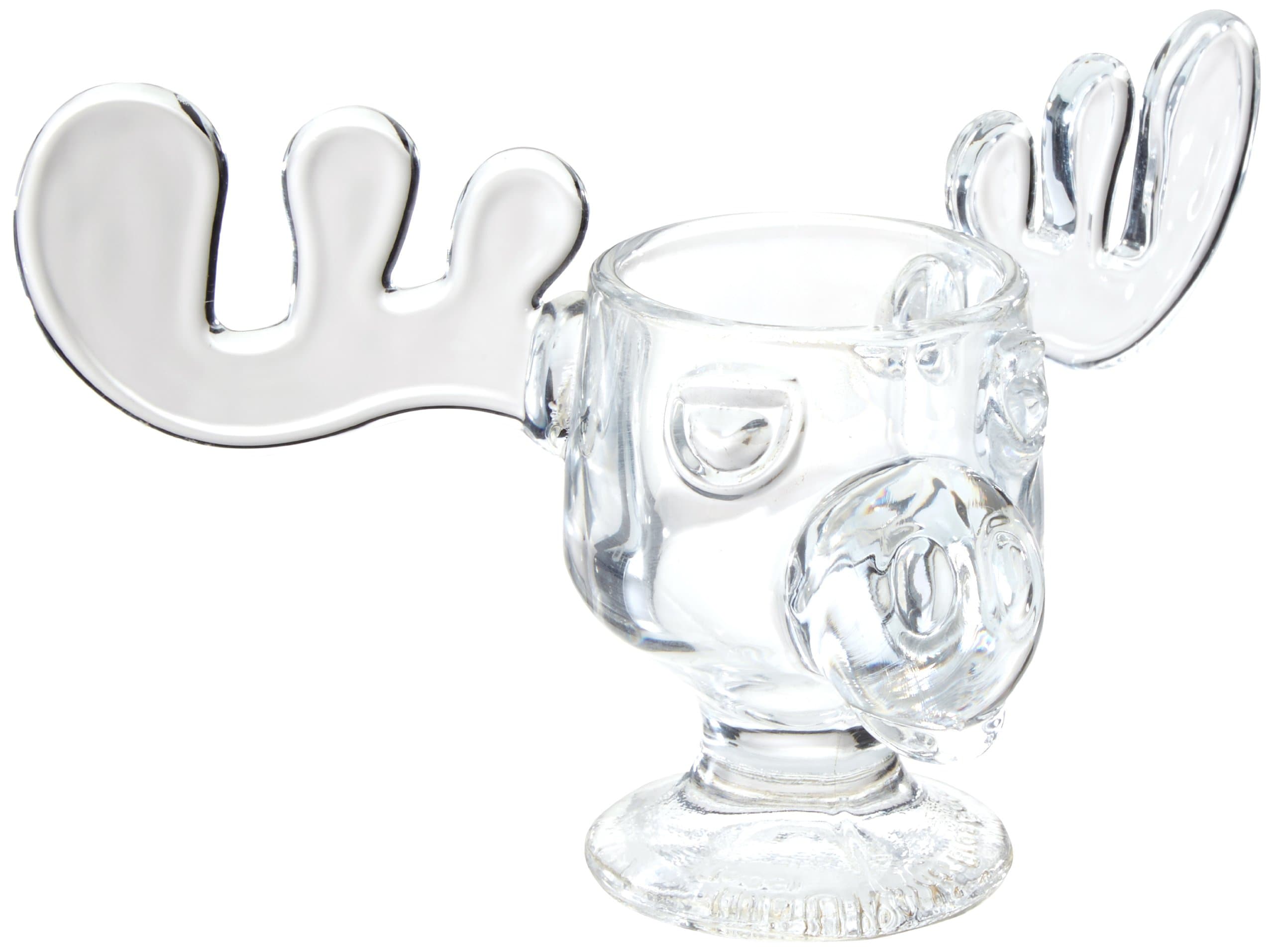 Officially Licensed National Lampoon's Christmas Vacation Glass Moose Mug/Goblet Single Mug
